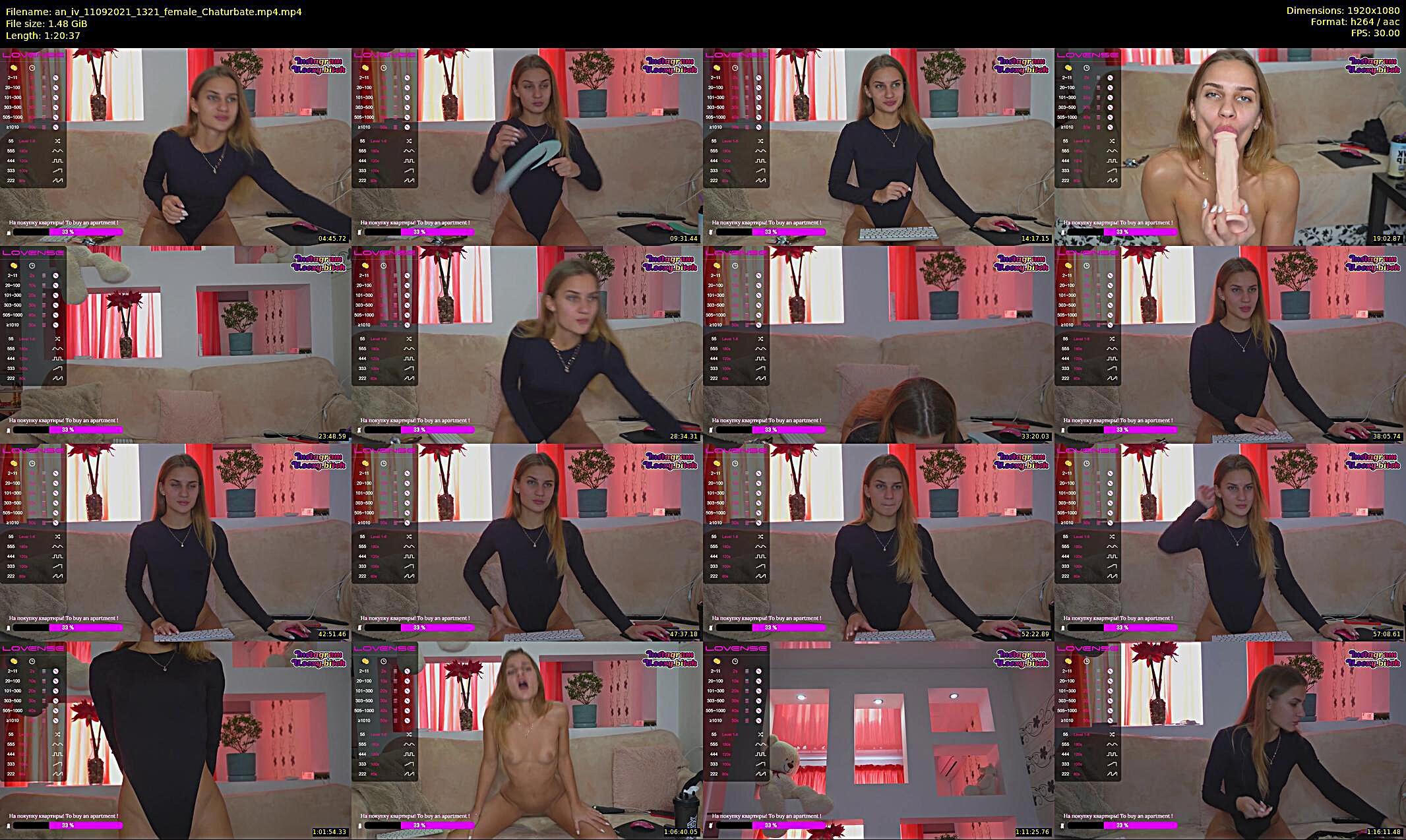 an_iv — 81 minute Chaturbate female cam show recording, 1080p, Sep 11, 2021