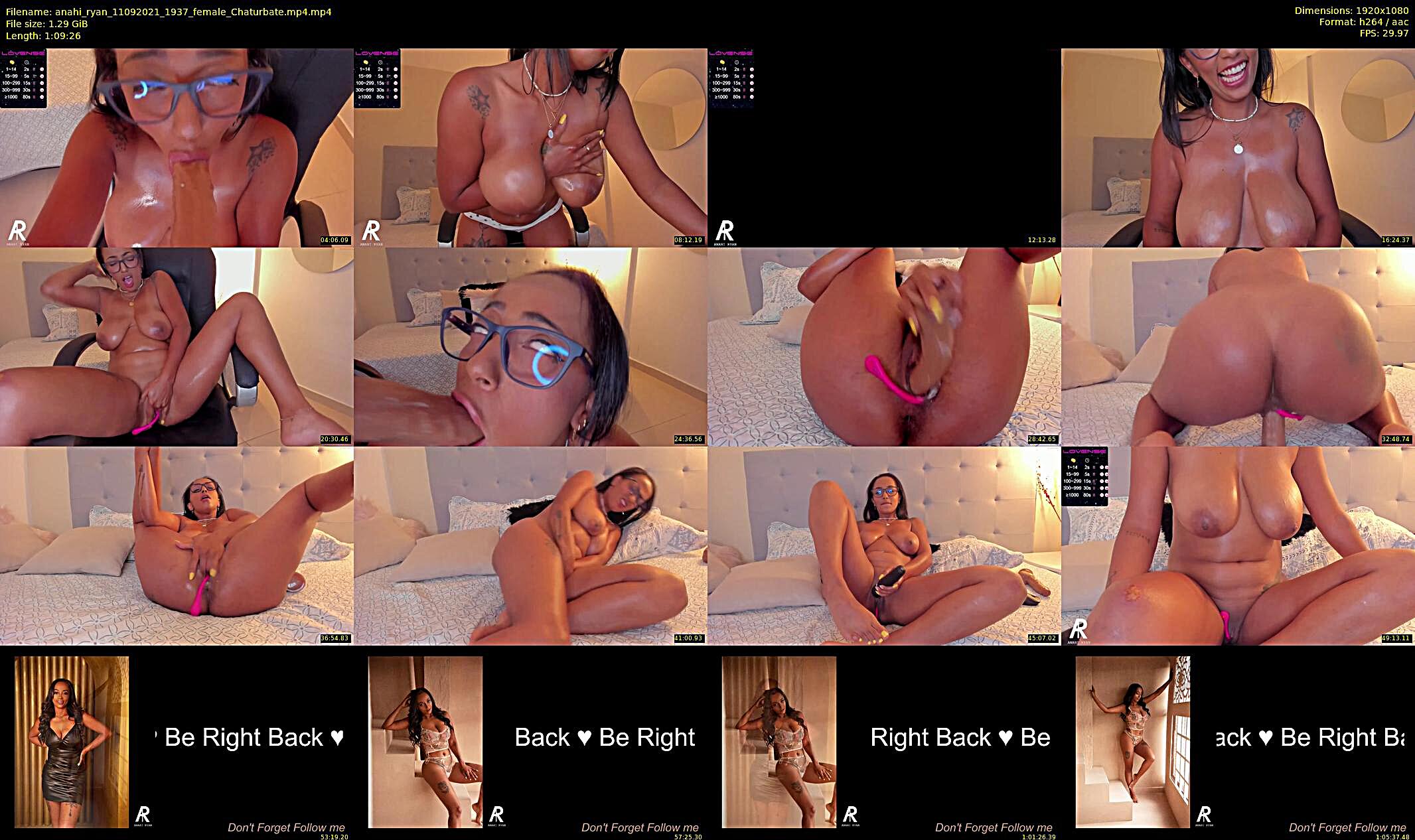 anahi_ryan — 70 minute Chaturbate female cam show recording, 1080p, Sep 11, 2021