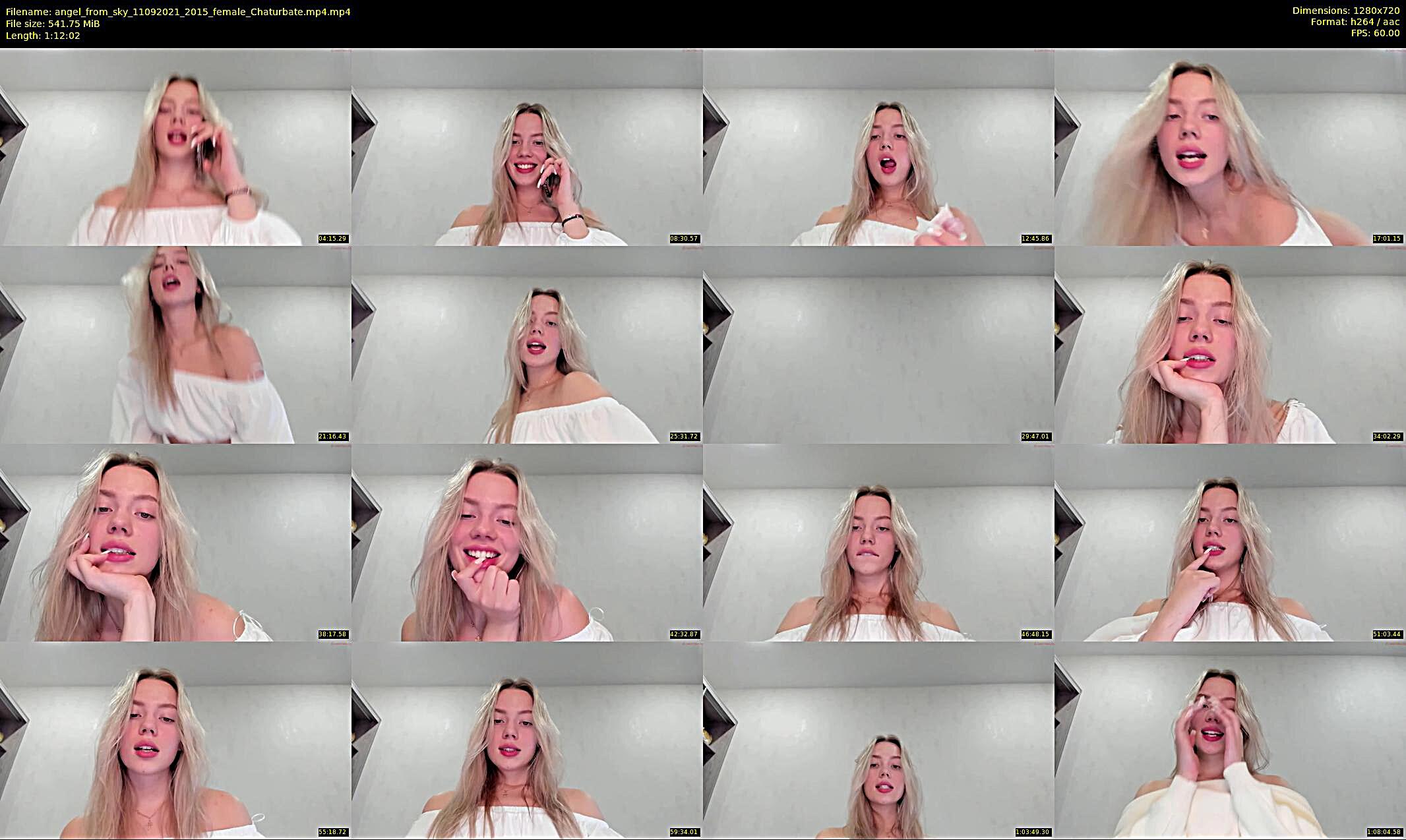 angel_from_sky — 63 minute Chaturbate female cam show recording, 720p, Sep 11, 2021