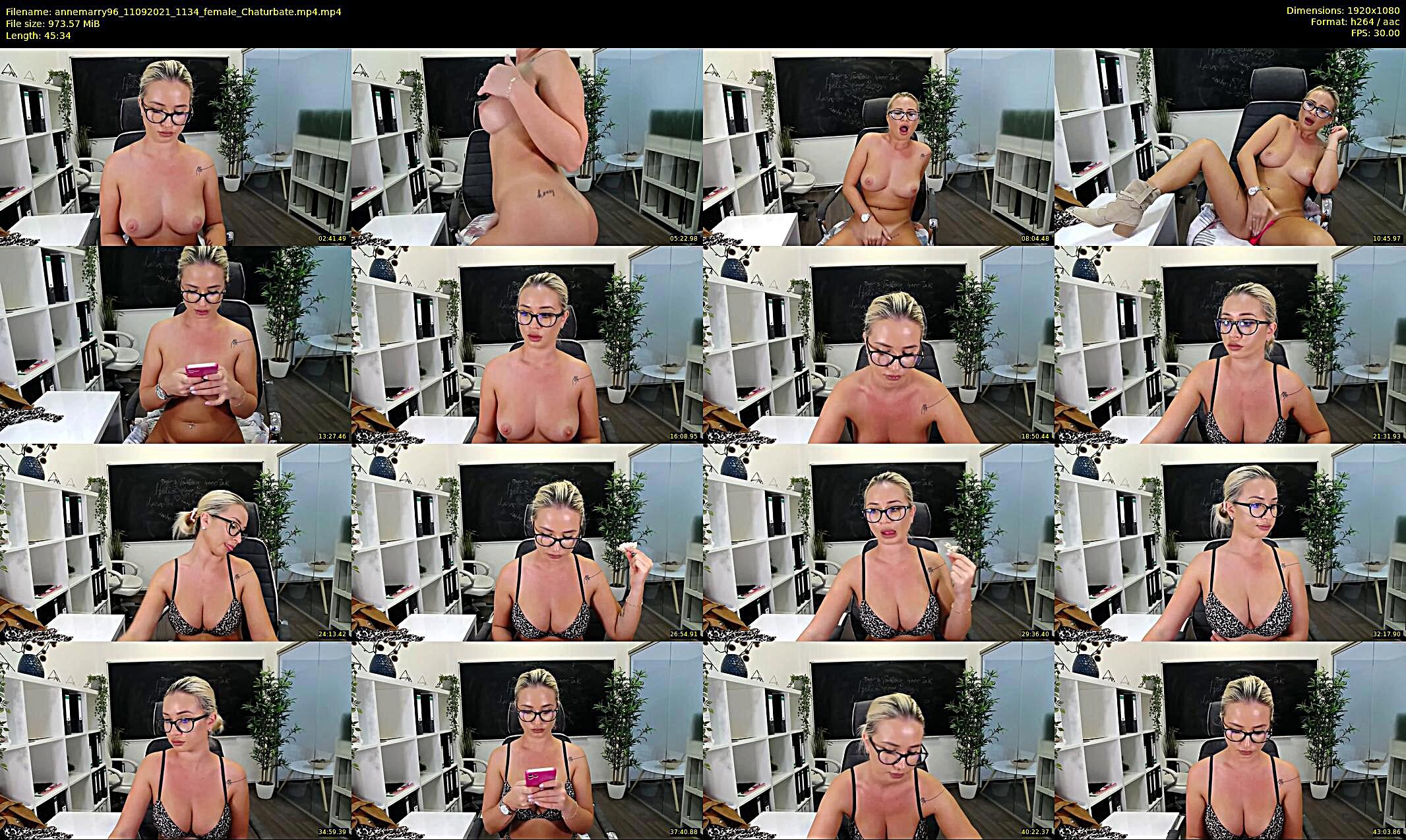 annemarry96 — 46 minute Chaturbate female cam show recording, 1080p, Sep 11, 2021