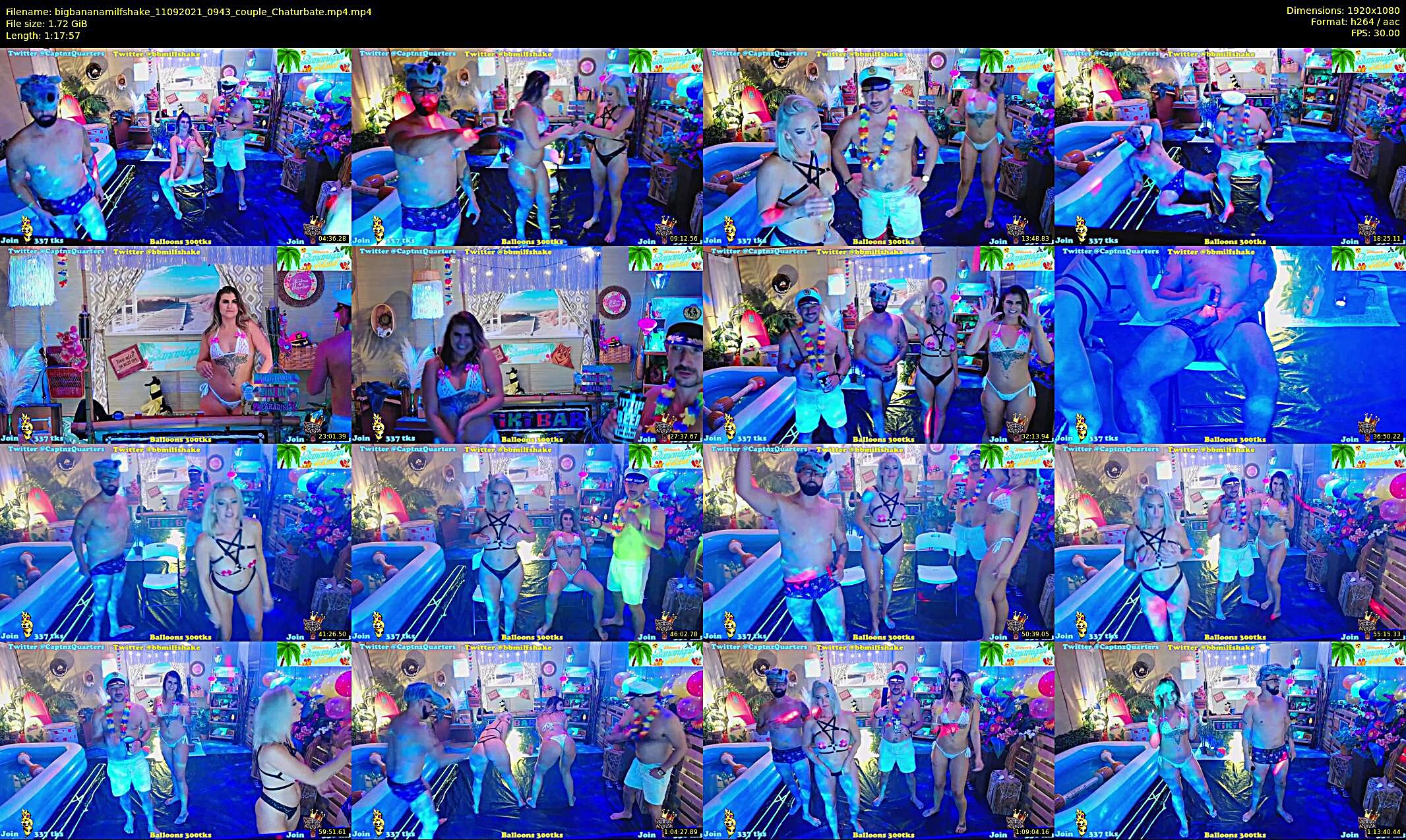 bigbananamilfshake — 78 minute Chaturbate couple cam show recording, 1080p, Sep 11, 2021