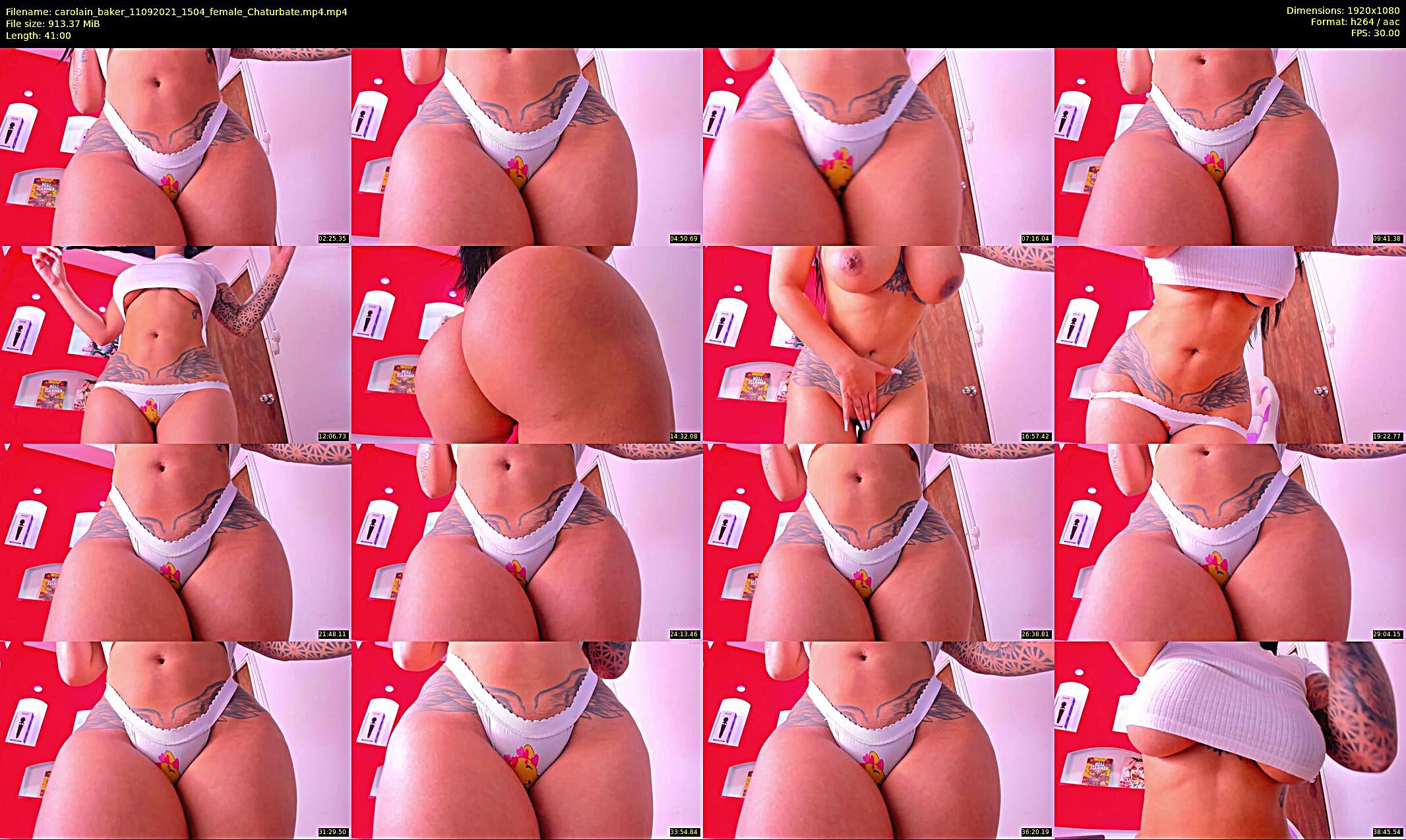 carolain_baker — 23 minute Chaturbate female cam show recording, 1080p, Sep 11, 2021