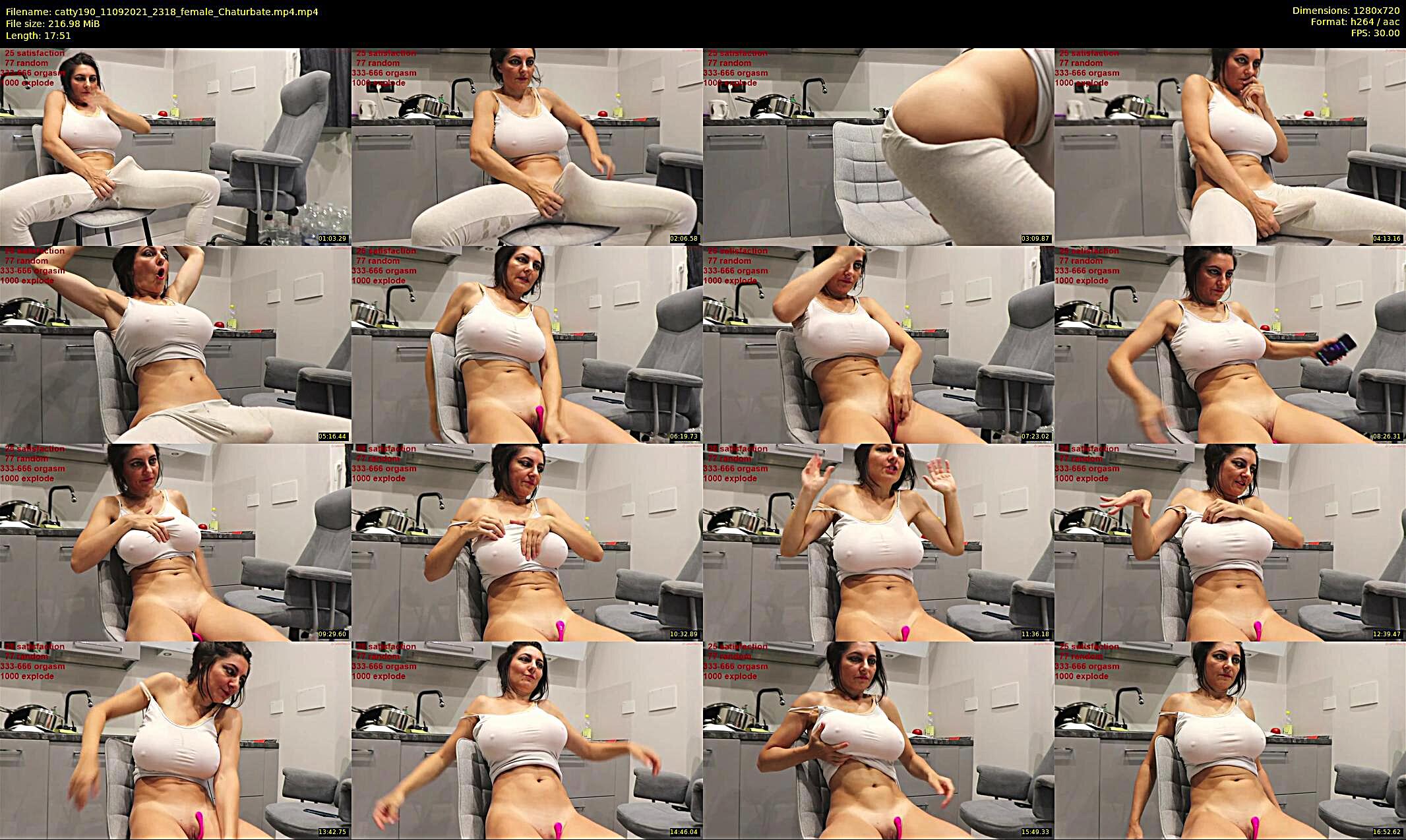 catty190 — 18 minute Chaturbate female cam show recording, 720p, Sep 11, 2021