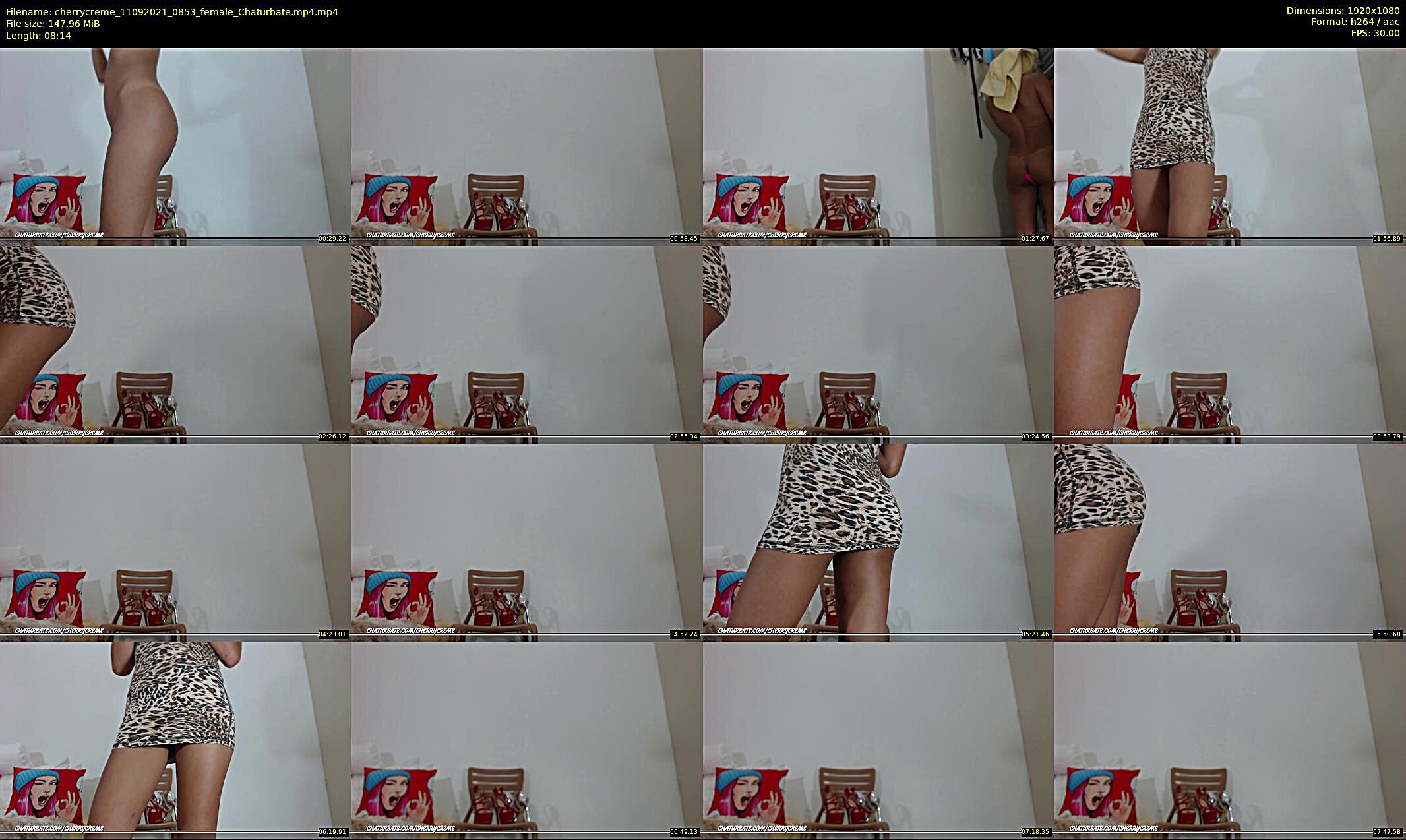 cherrycreme — 9 minute Chaturbate female cam show recording, 1080p, Sep 11, 2021