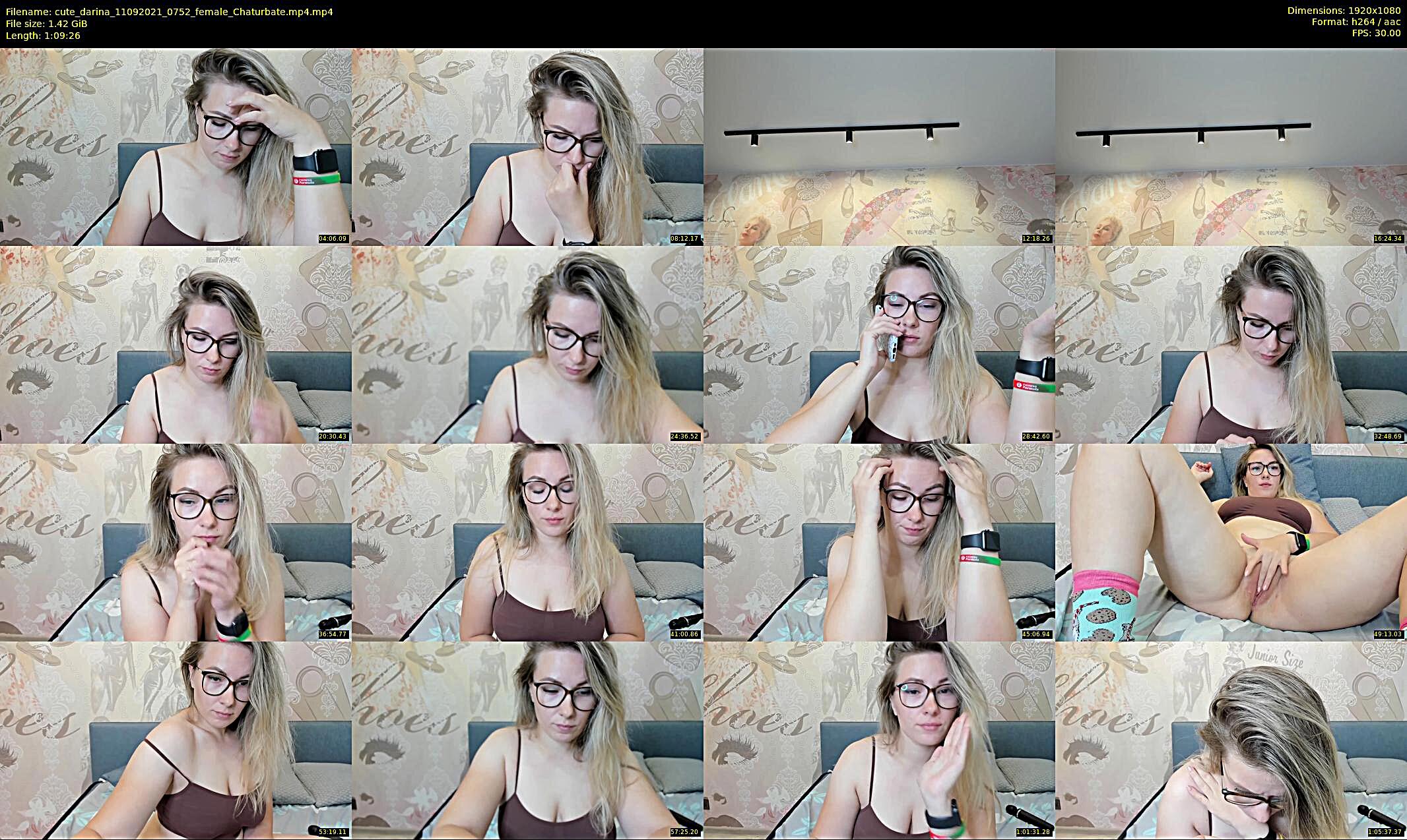 cute_darina — 70 minute Chaturbate female cam show recording, 1080p, Sep 11, 2021
