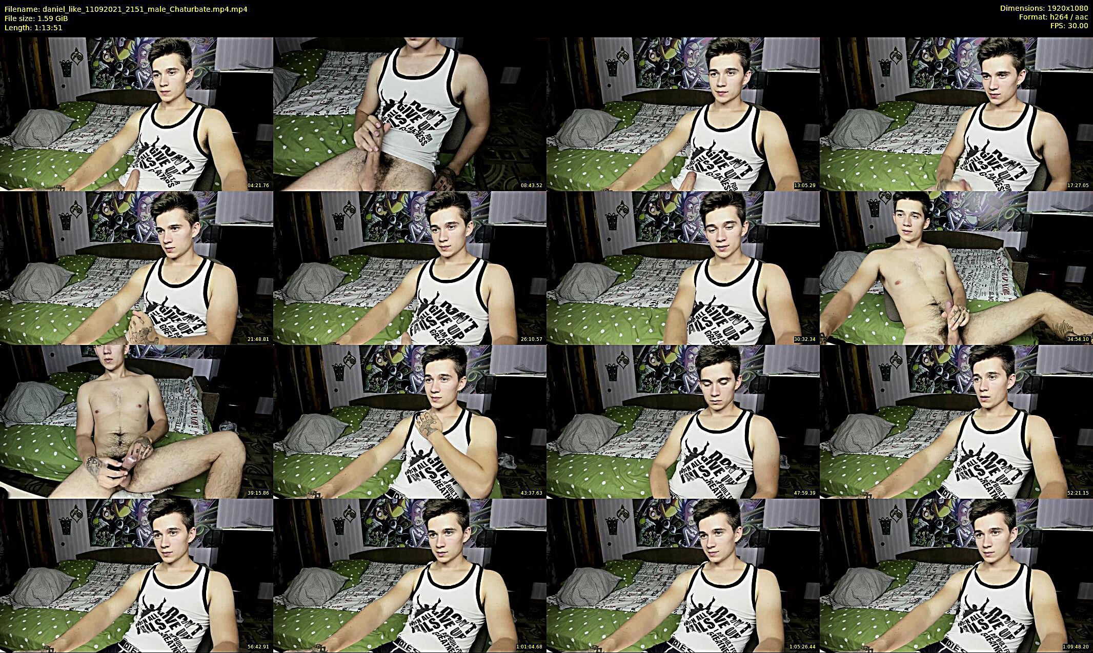 daniel_like — 74 minute Chaturbate male cam show recording, 1080p, Sep 11, 2021