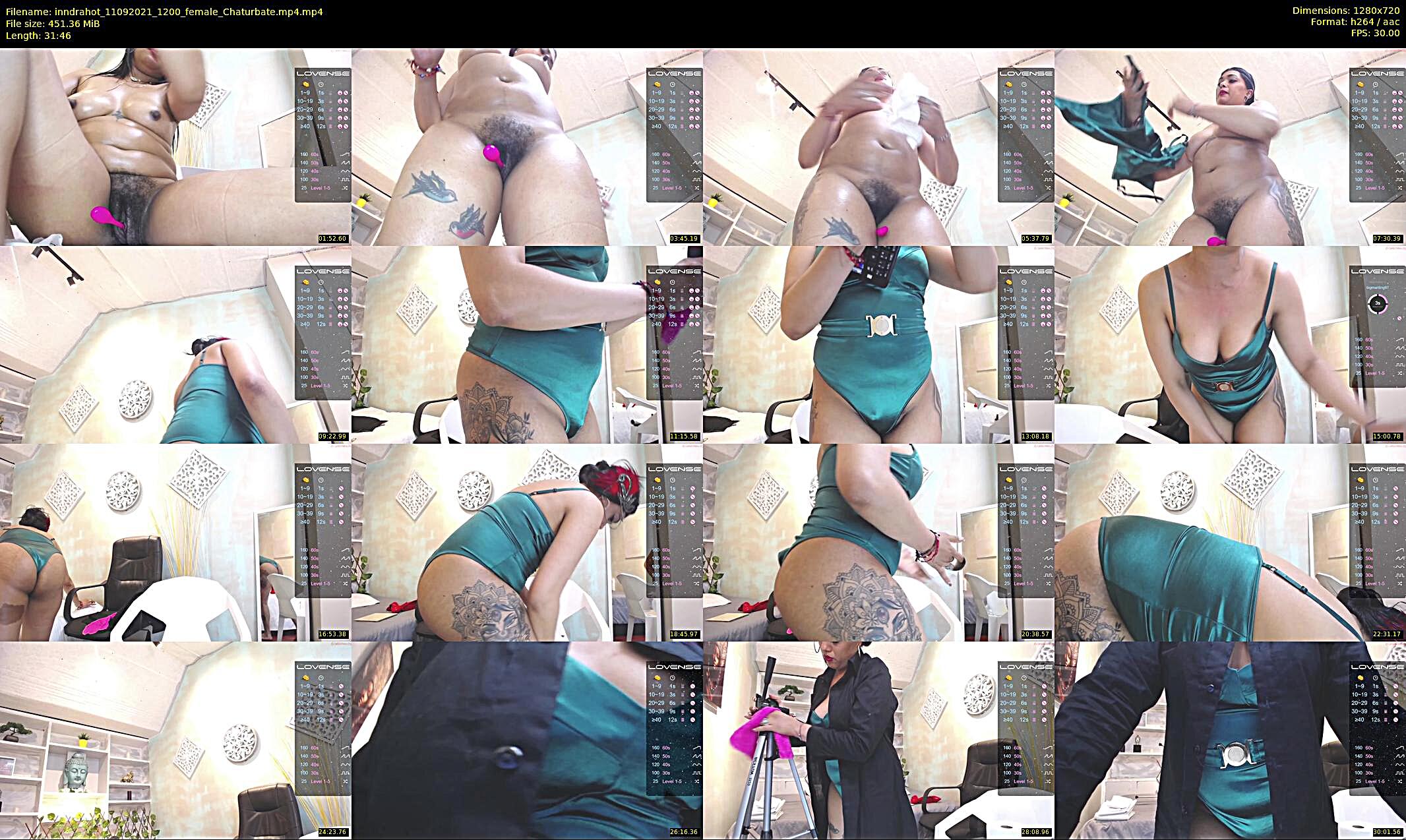 inndrahot — 32 minute Chaturbate female cam show recording, 720p, Sep 11, 2021