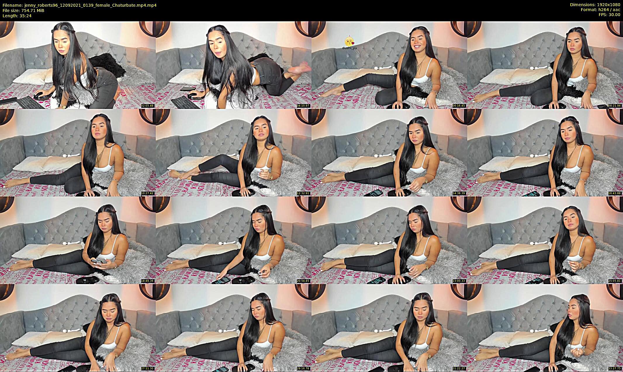 jenny_roberts96 — 7 minute Chaturbate female cam show recording, 1080p, Sep 12, 2021
