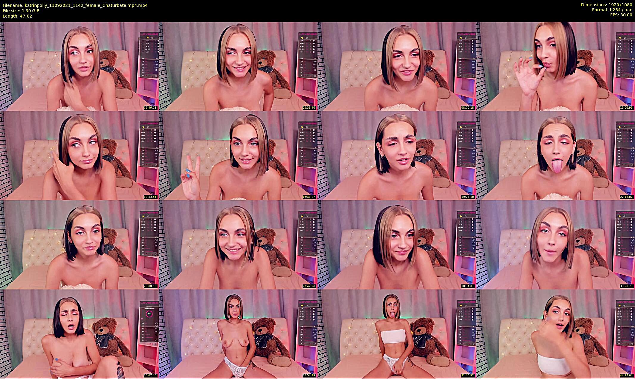 katrinpolly — 48 minute Chaturbate couple cam show recording, 1080p, Sep 11, 2021