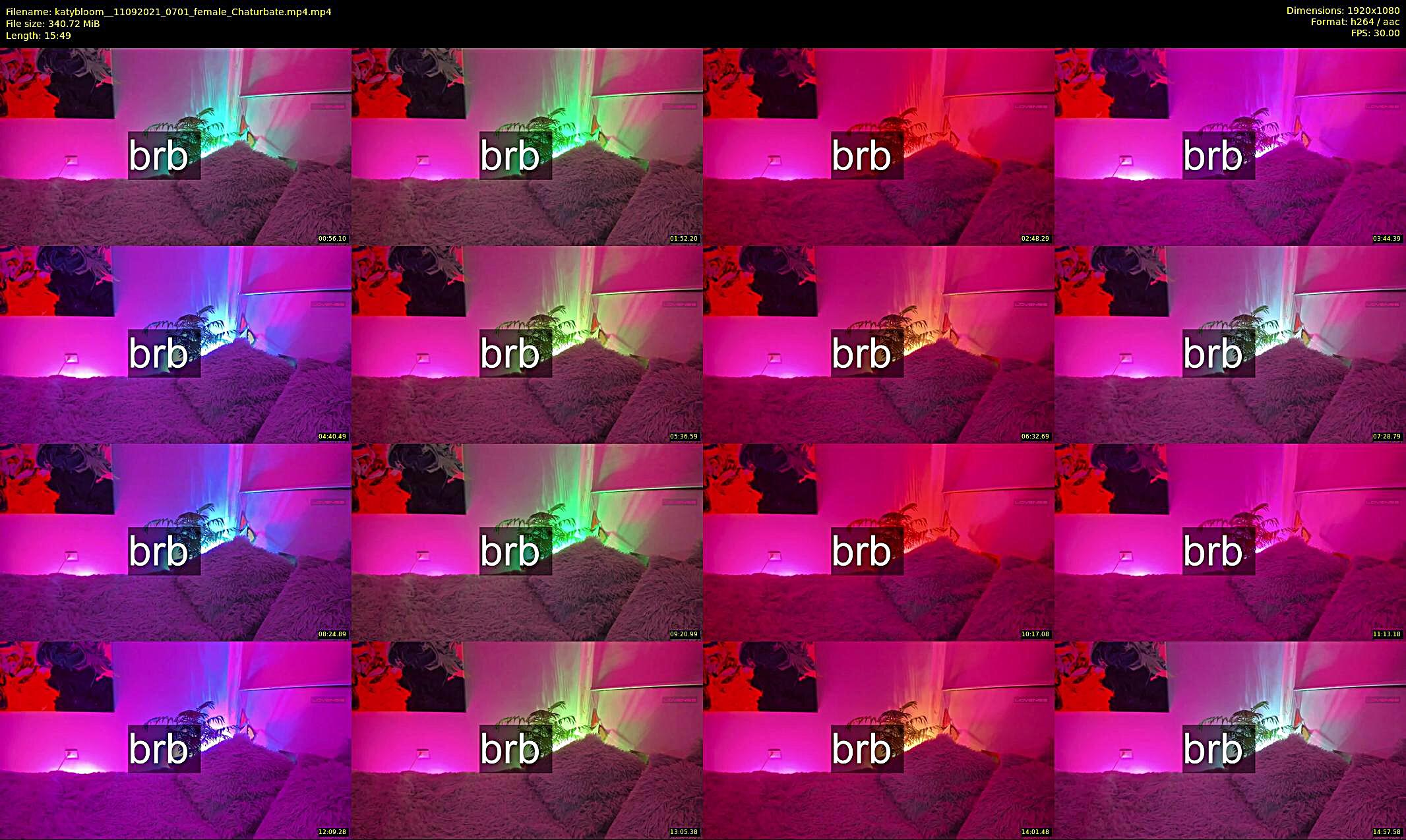 katybloom_ — 16 minute Chaturbate female cam show recording, 1080p, Sep 11, 2021