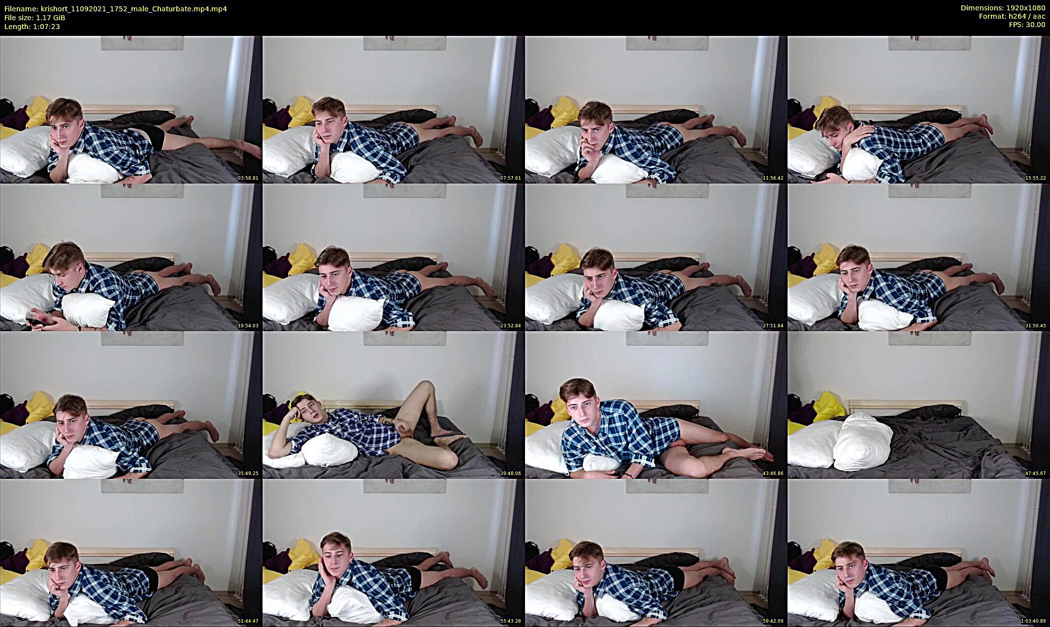 krishort — 68 minute Chaturbate male cam show recording, 1080p, Sep 11, 2021