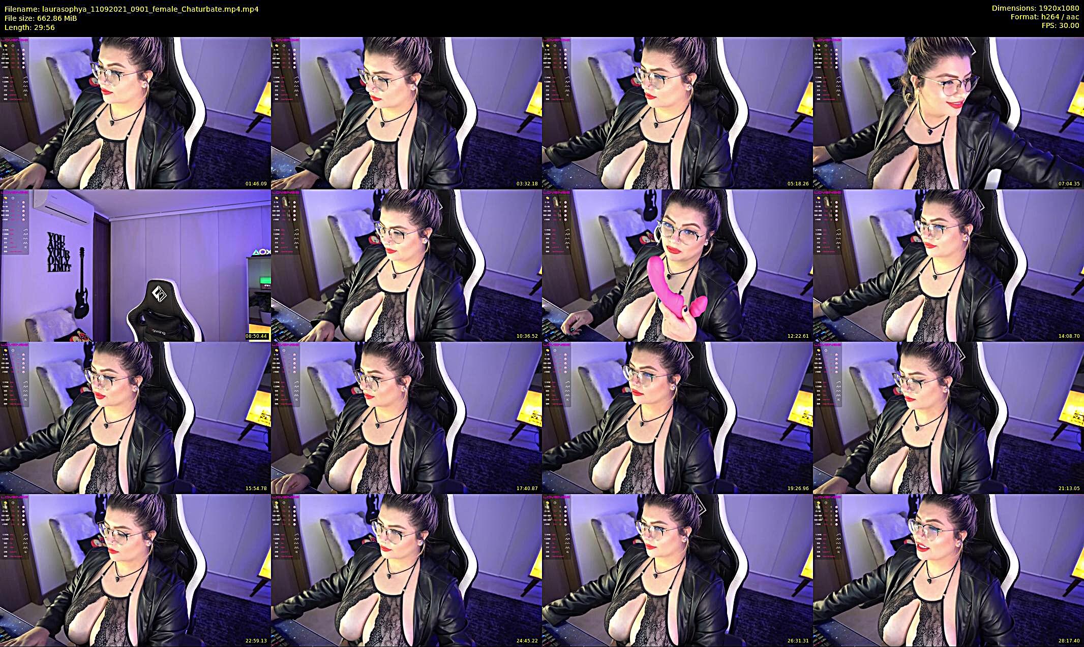 laurasophya — 30 minute Chaturbate female cam show recording, 1080p, Sep 11, 2021