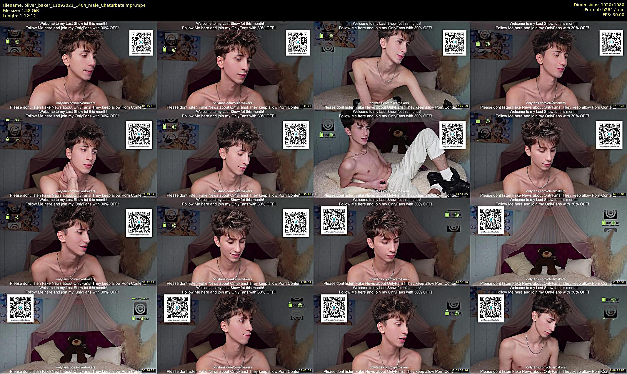 oliver_baker — 73 minute Chaturbate male cam show recording, 1080p, Sep 11, 2021