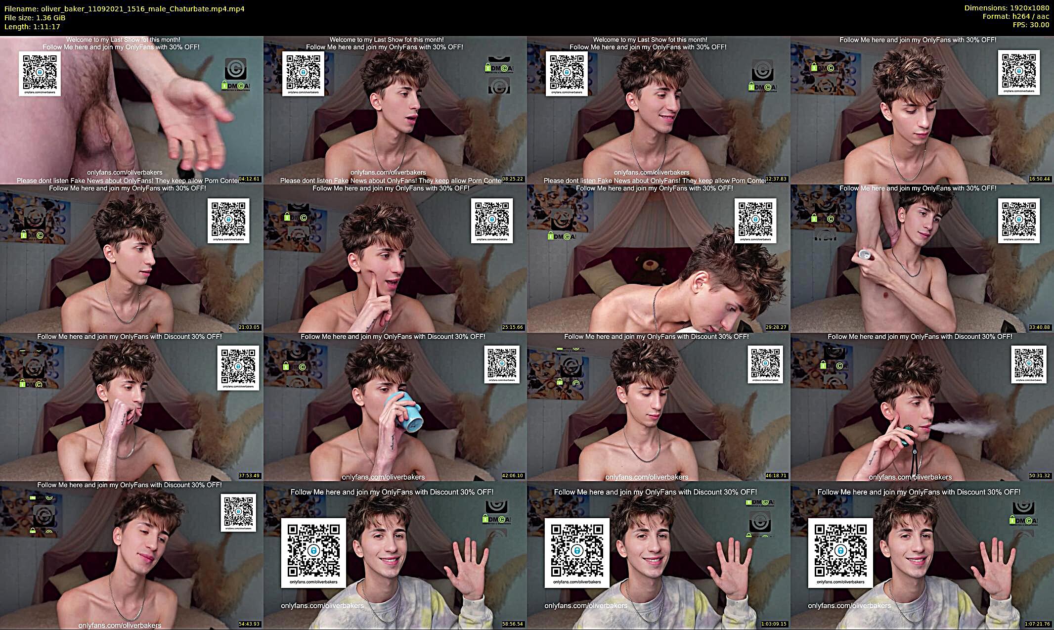 oliver_baker — 72 minute Chaturbate male cam show recording, 1080p, Sep 11, 2021