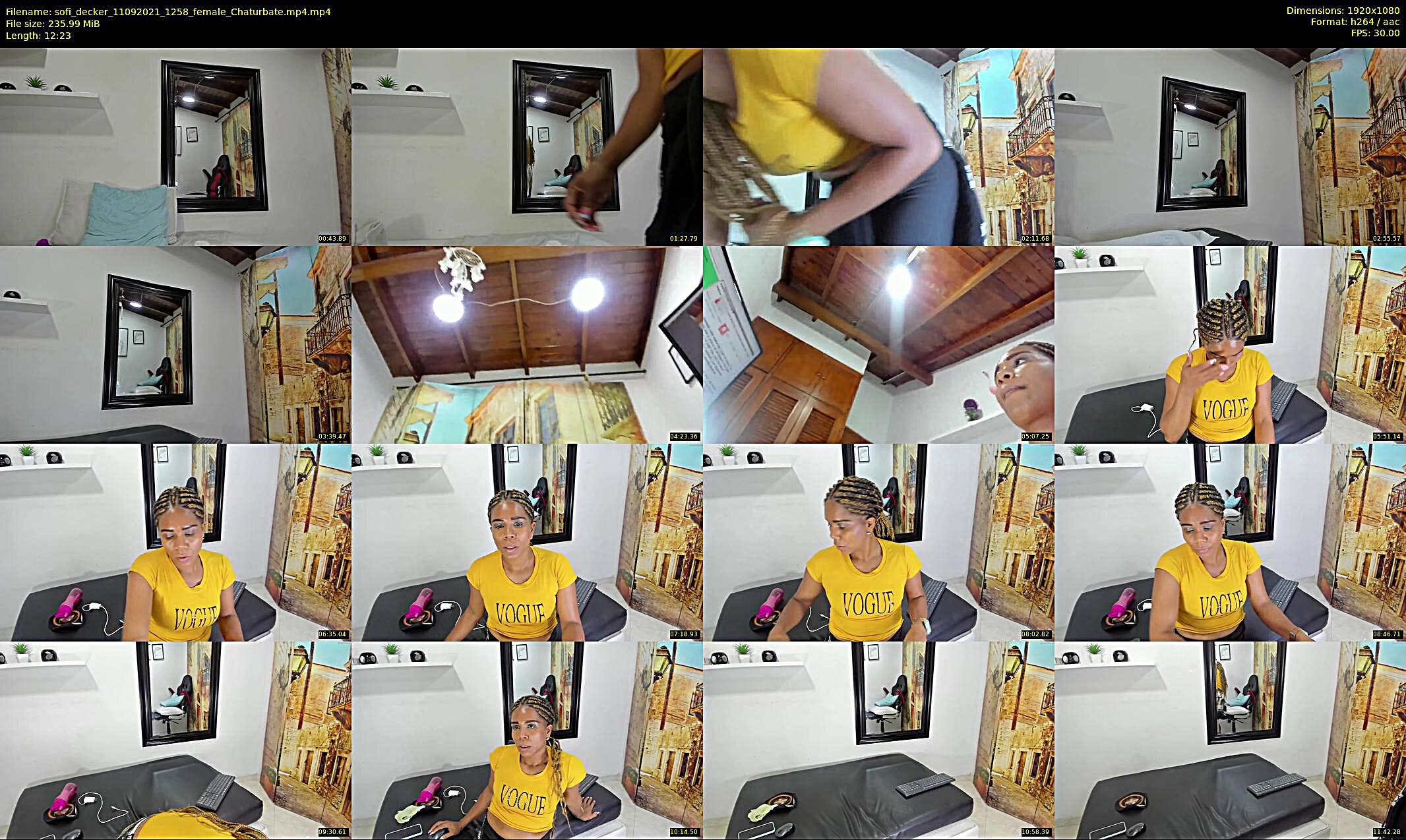 sofi_decker — 13 minute Chaturbate female cam show recording, 1080p, Sep 11, 2021