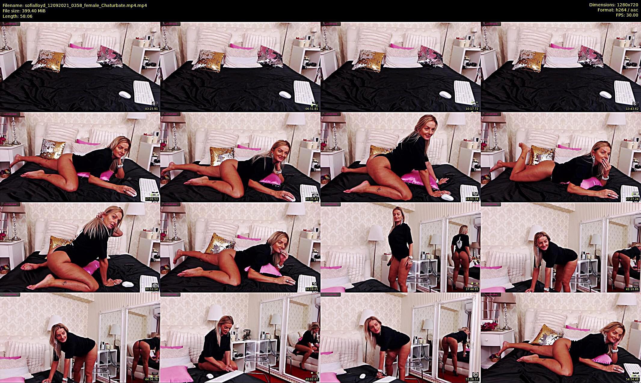 sofialloyd — 59 minute Chaturbate female cam show recording, 720p, Sep 12, 2021
