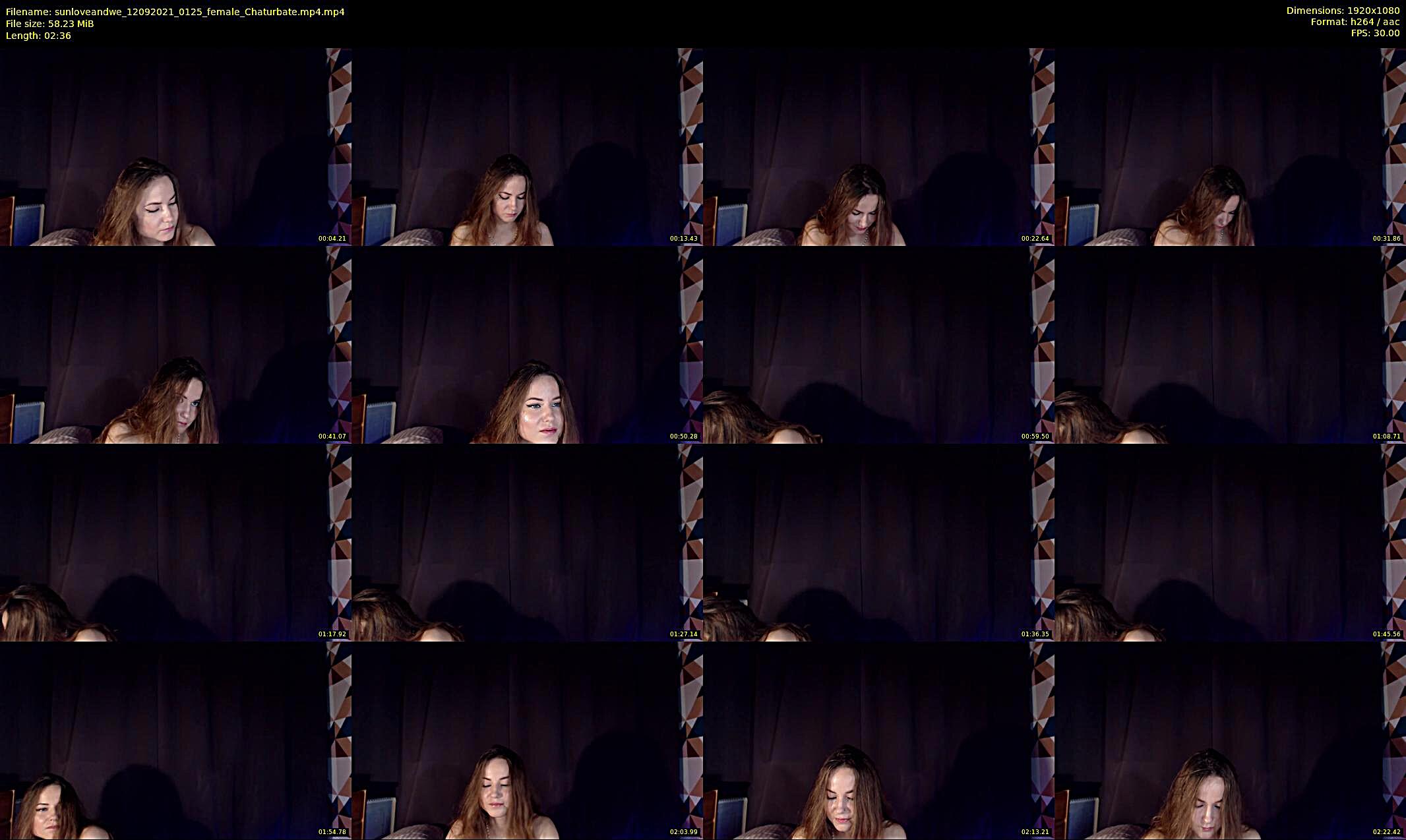 sunloveandwe — 3 minute Chaturbate female cam show recording, 1080p, Sep 12, 2021