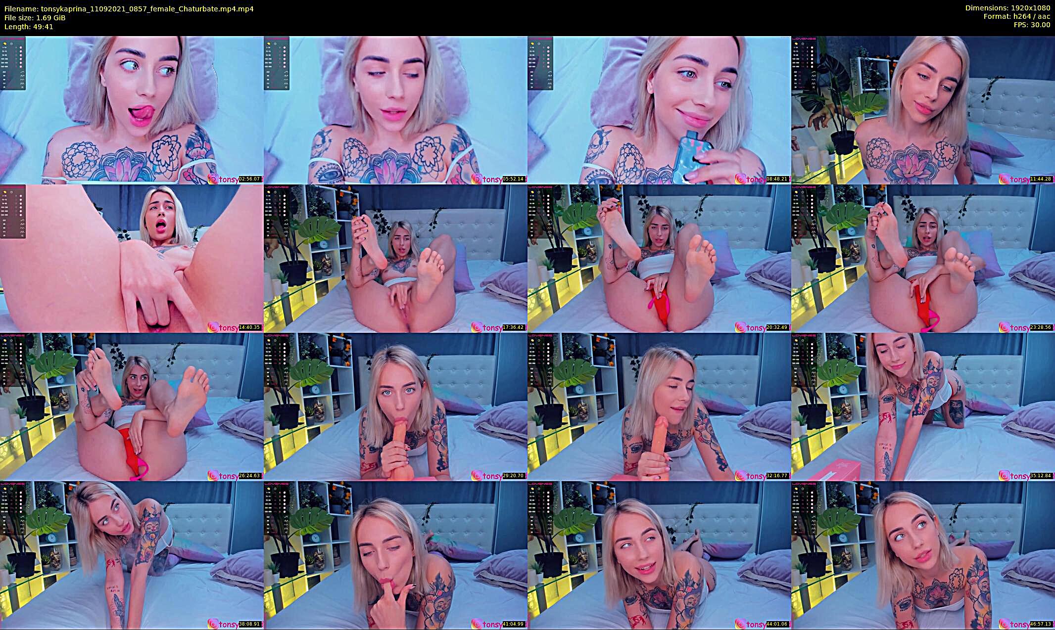 tonsykaprina — 50 minute Chaturbate couple cam show recording, 1080p, Sep 11, 2021