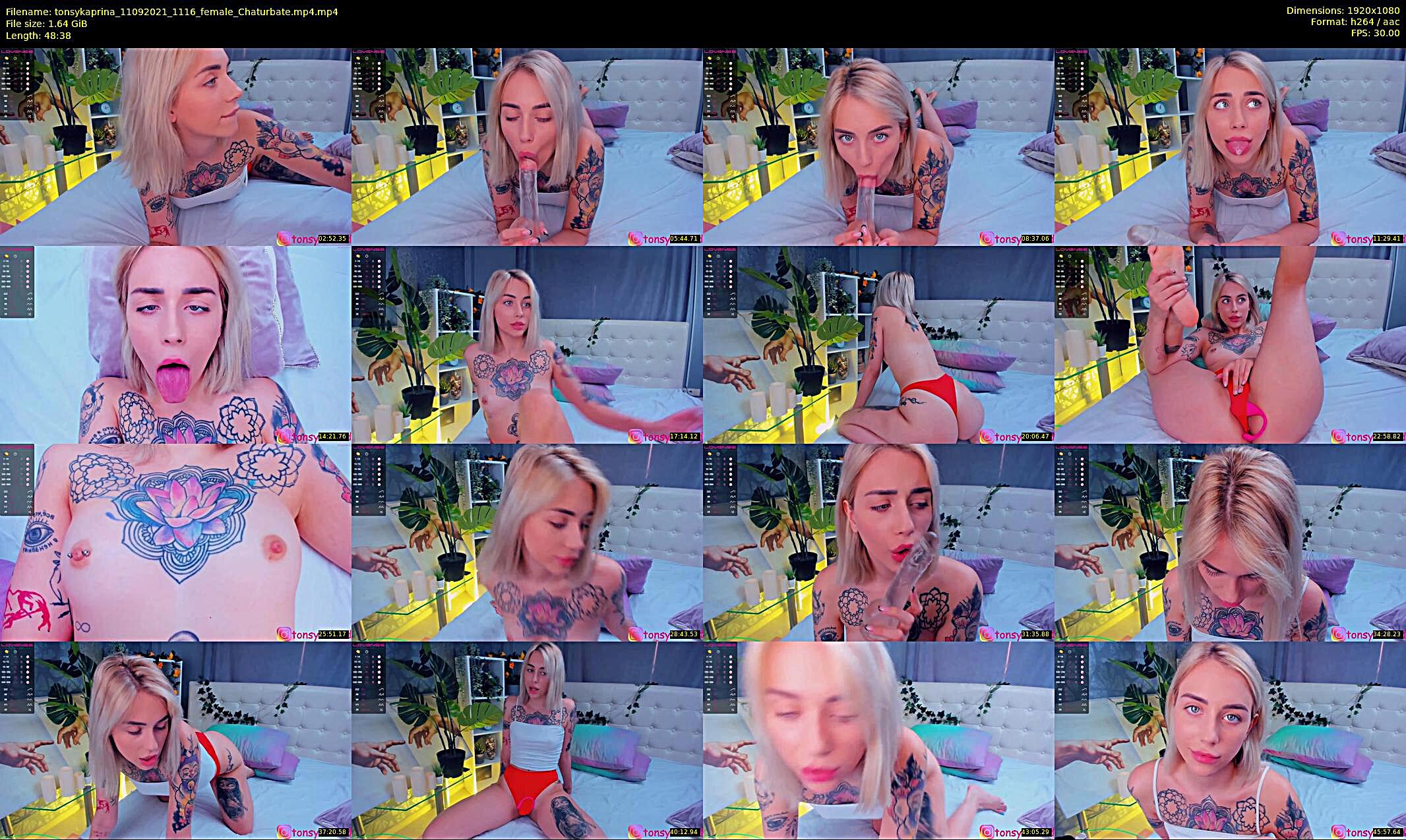 tonsykaprina — 49 minute Chaturbate couple cam show recording, 1080p, Sep 11, 2021