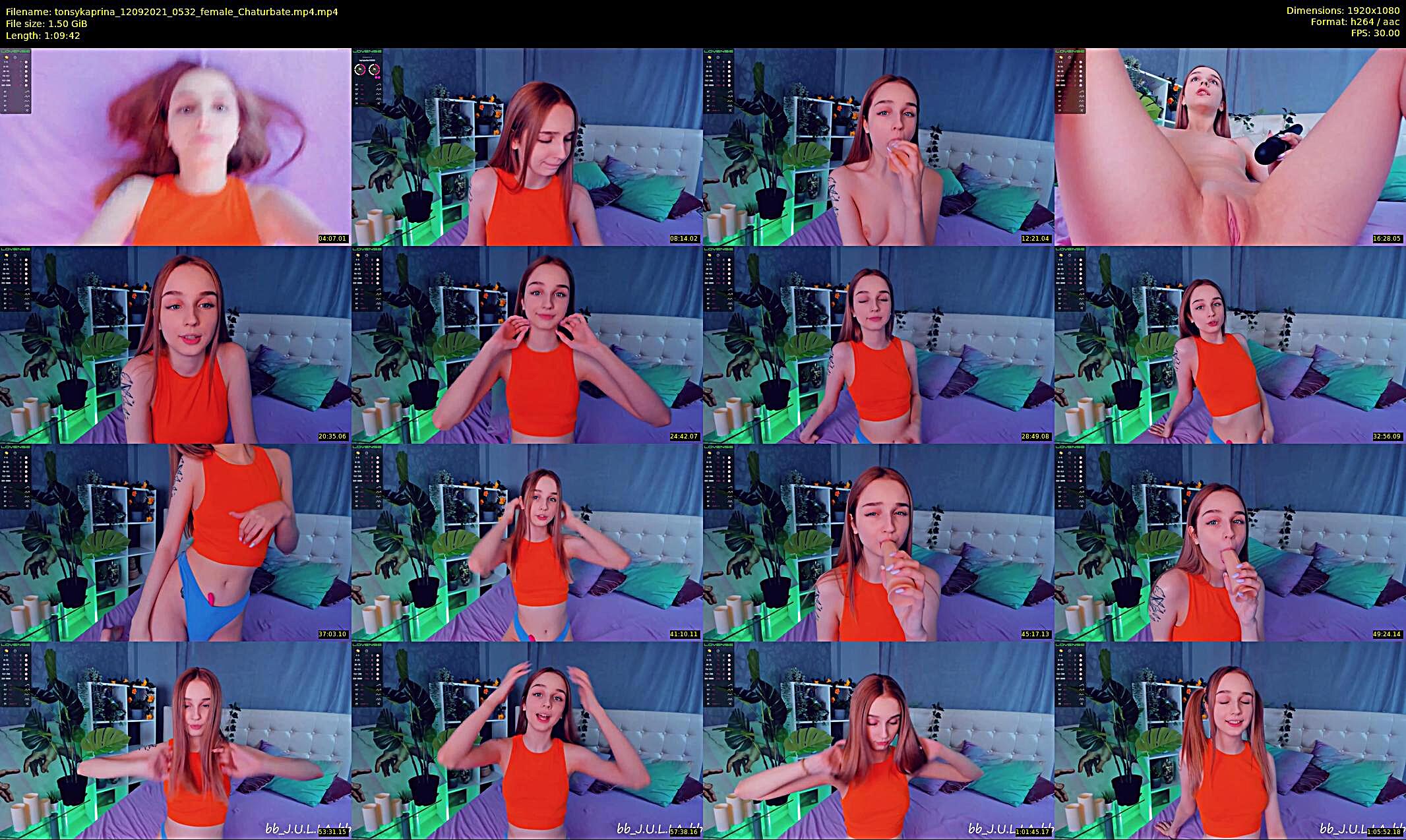 tonsykaprina — 70 minute Chaturbate couple cam show recording, 1080p, Sep 12, 2021