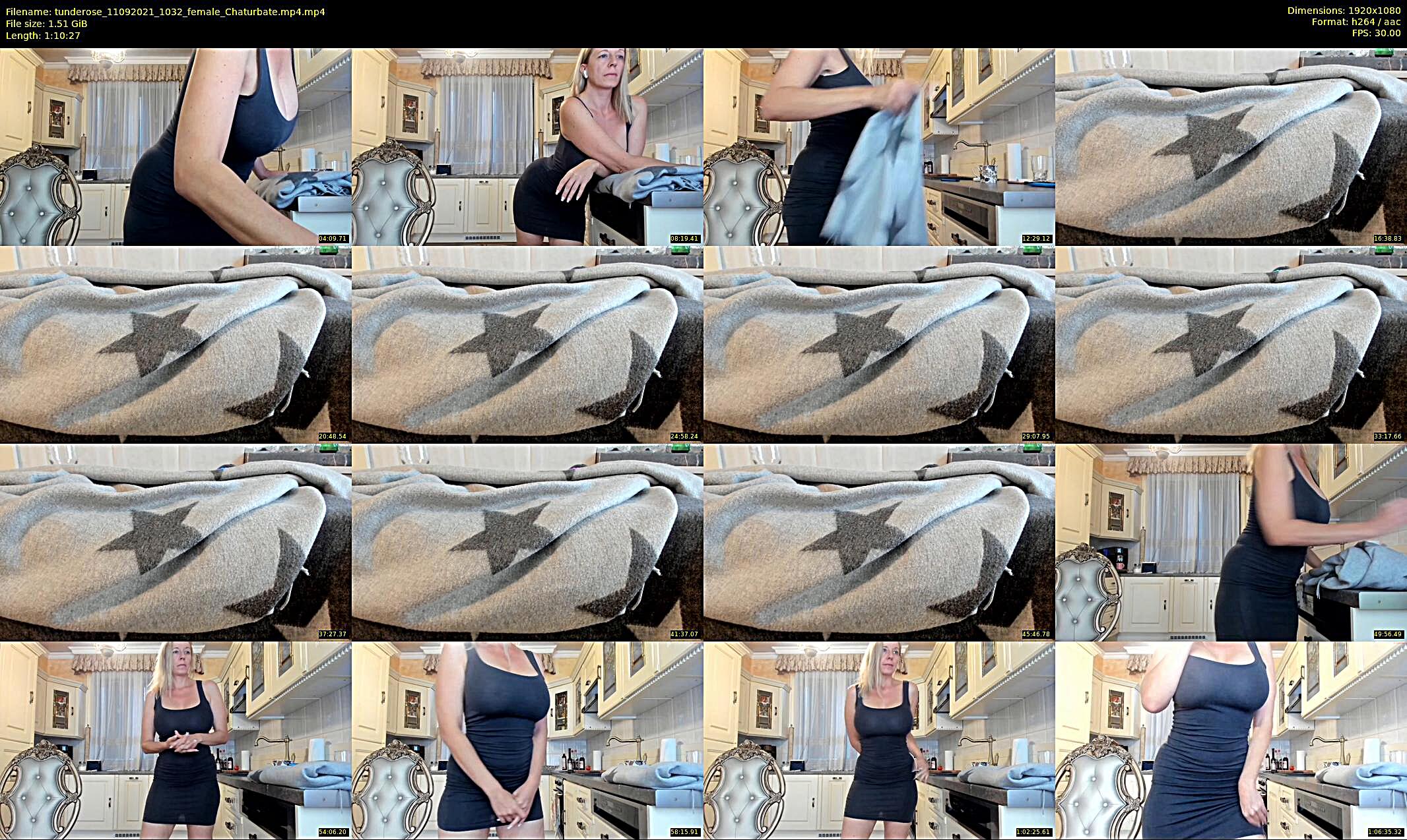 tunderose — 71 minute Chaturbate female cam show recording, 1080p, Sep 11, 2021