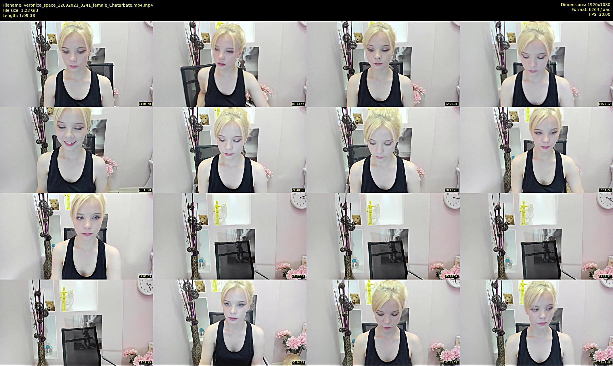 veronica_space — 70 minute Chaturbate female cam show recording, 1080p, Sep 12, 2021