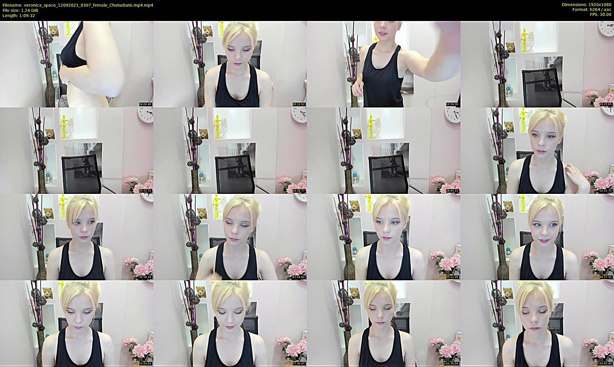 veronica_space — 70 minute Chaturbate female cam show recording, 1080p, Sep 12, 2021