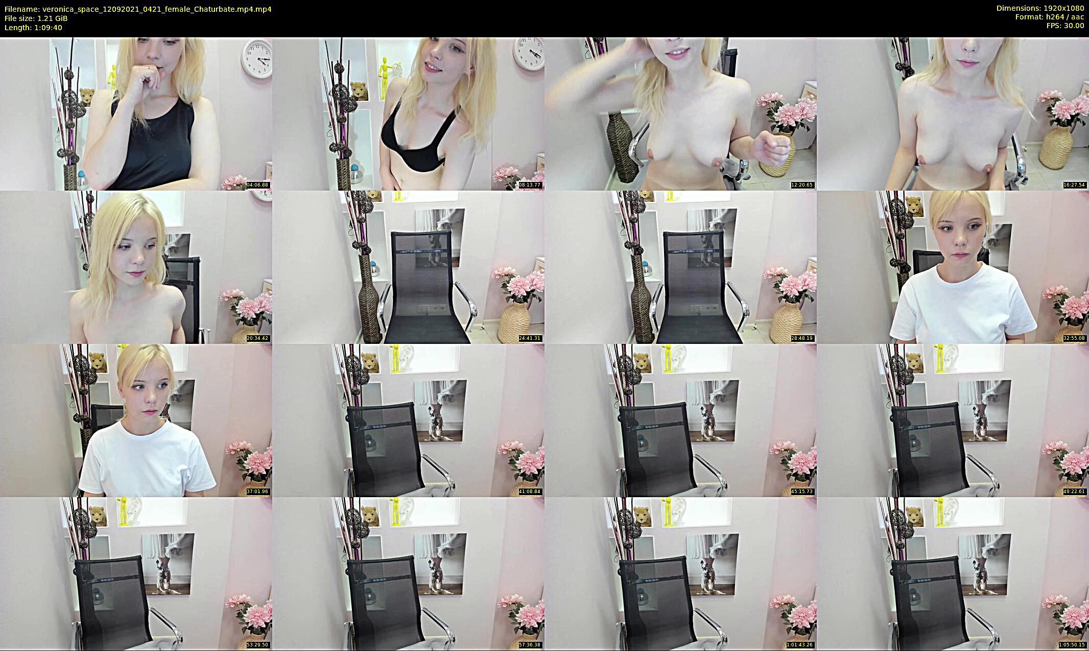 veronica_space — 70 minute Chaturbate female cam show recording, 1080p, Sep 12, 2021