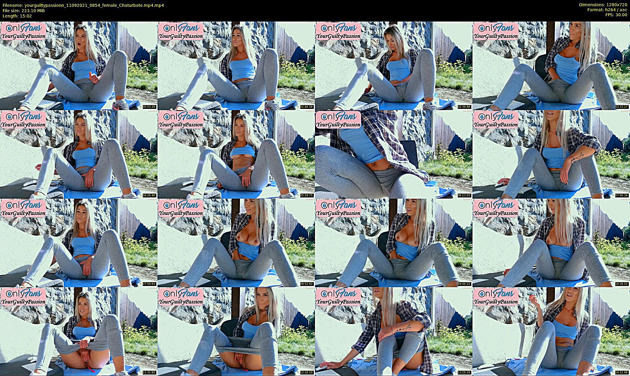 yourguiltypassionn — 16 minute Chaturbate female cam show recording, 720p, Sep 11, 2021