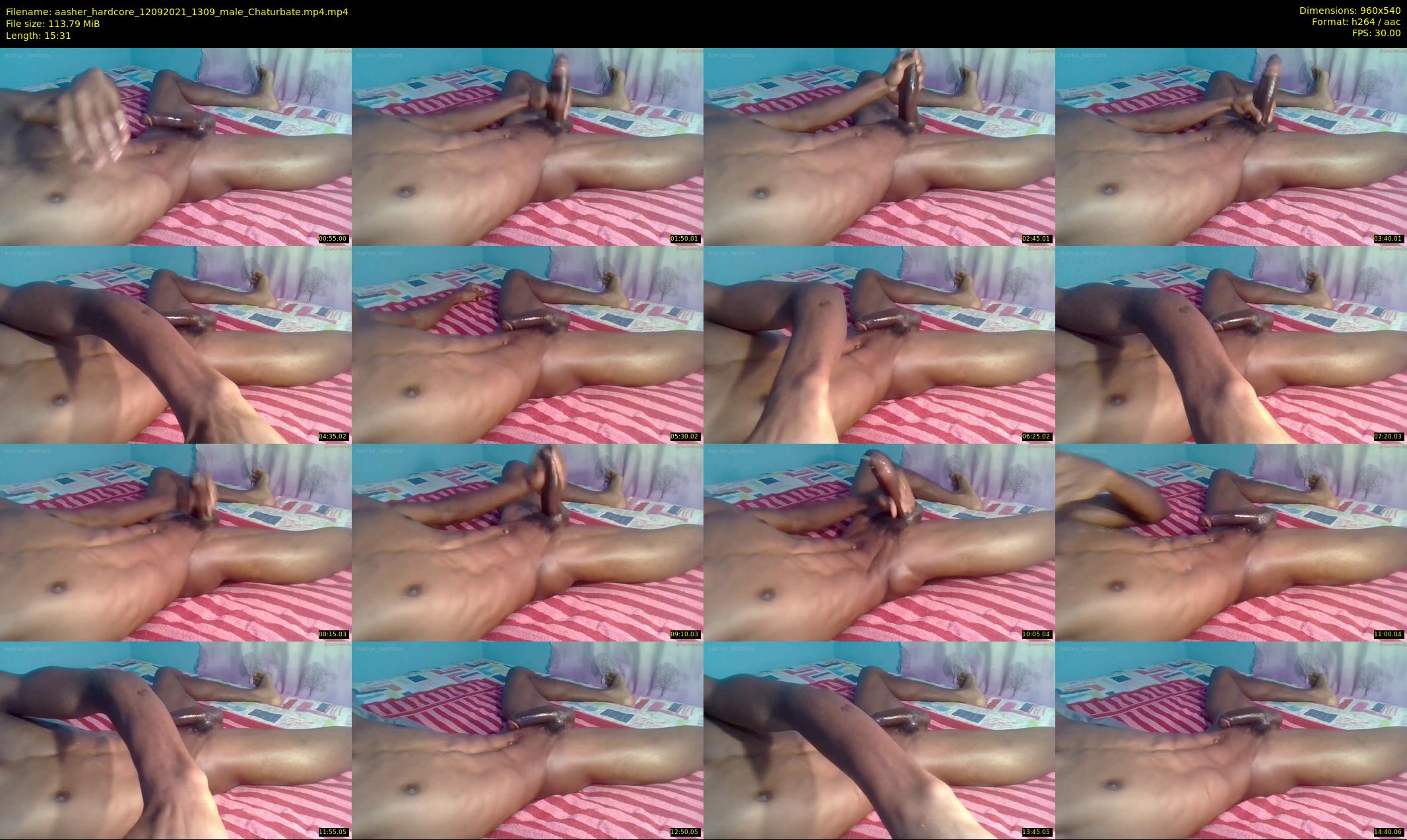 aasher_hardcore — 16 minute Chaturbate male cam show recording, 480p, Sep 12, 2021