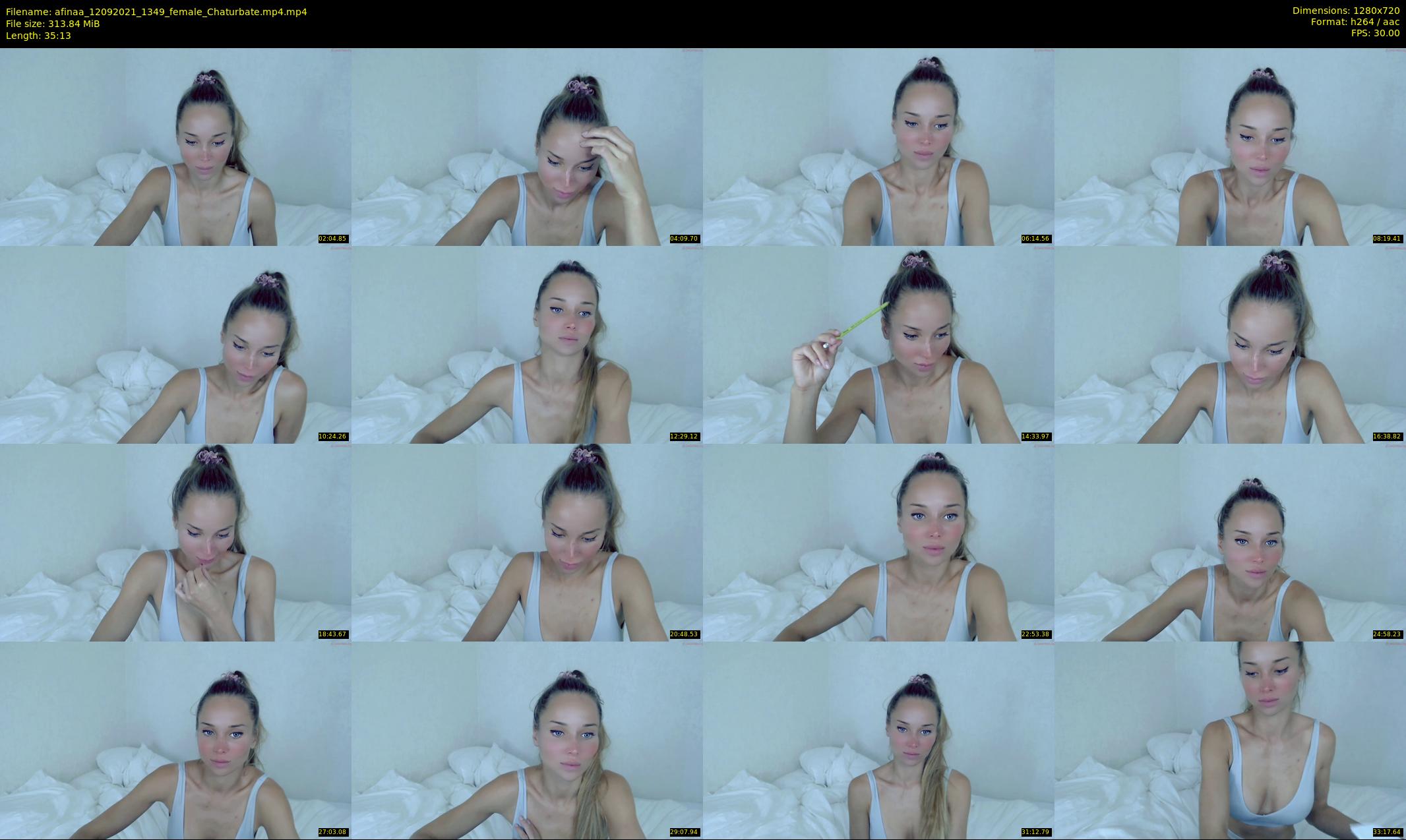 afinaa — 36 minute Chaturbate female cam show recording, 720p, Sep 12, 2021