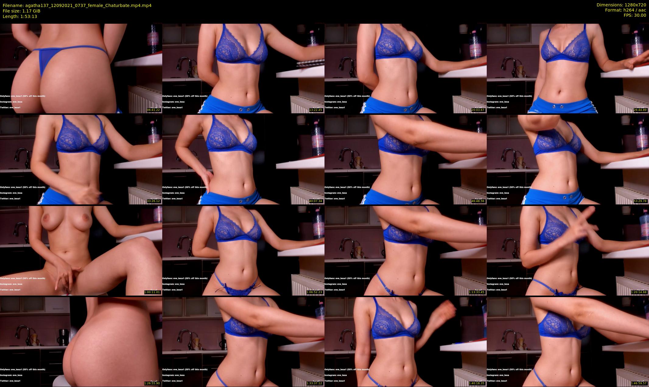 agatha137 — 114 minute Chaturbate female cam show recording, 720p, Sep 12, 2021