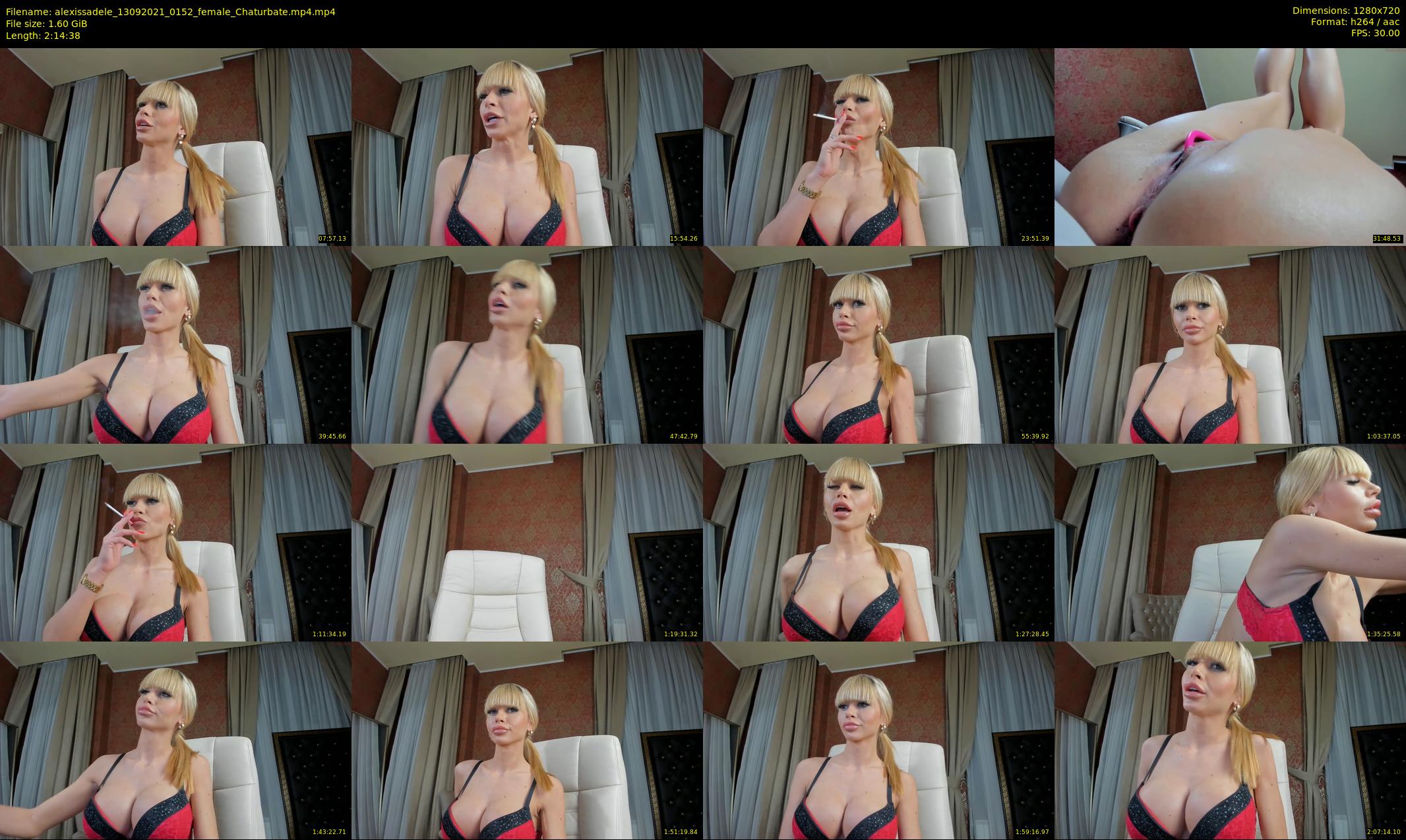 alexissadele — 135 minute Chaturbate female cam show recording, 720p, Sep 13, 2021