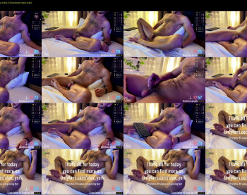 alexyork — 25 minute Chaturbate male cam show recording, 1080p, Sep 13, 2021