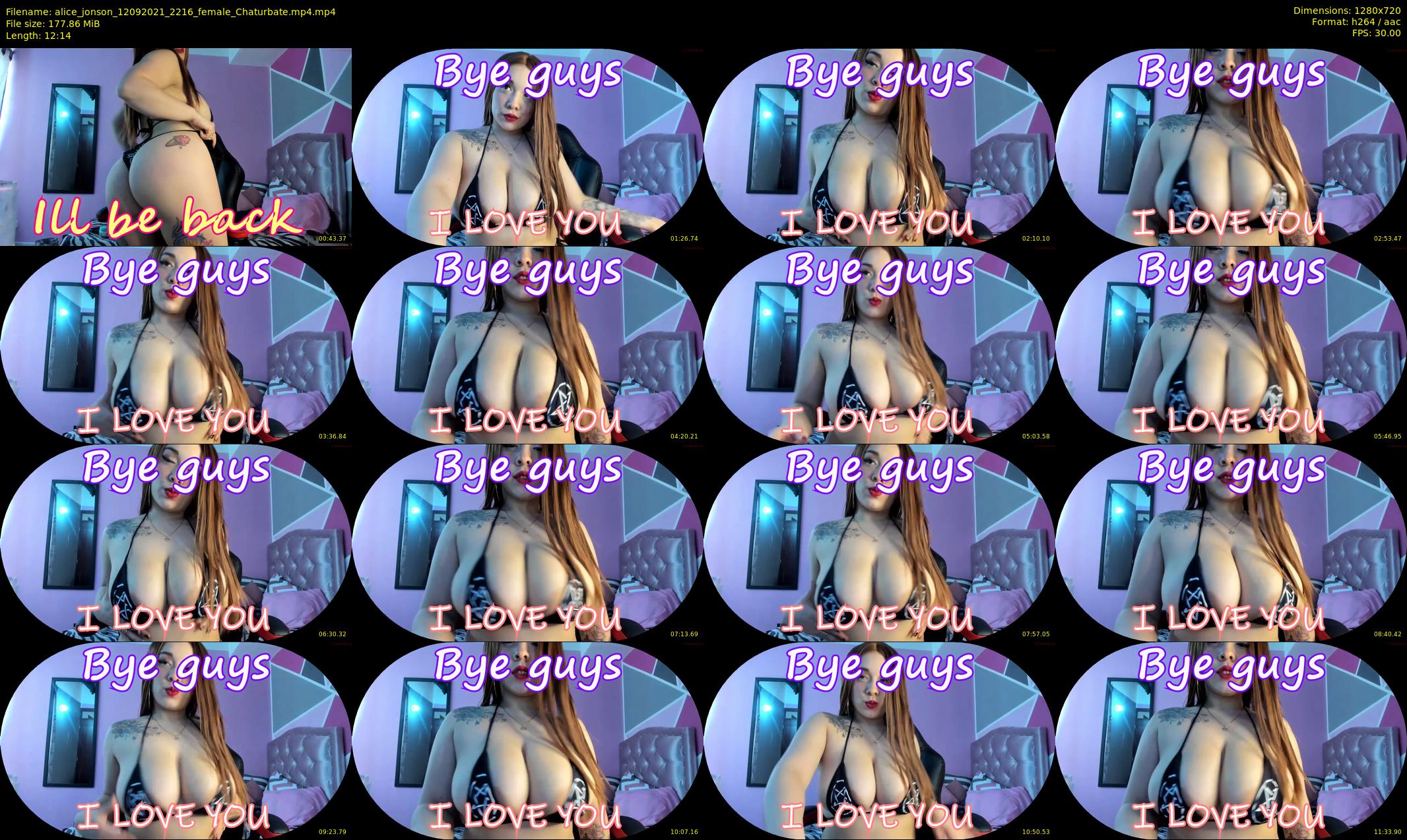 alice_jonson — 13 minute Chaturbate female cam show recording, 720p, Sep 12, 2021