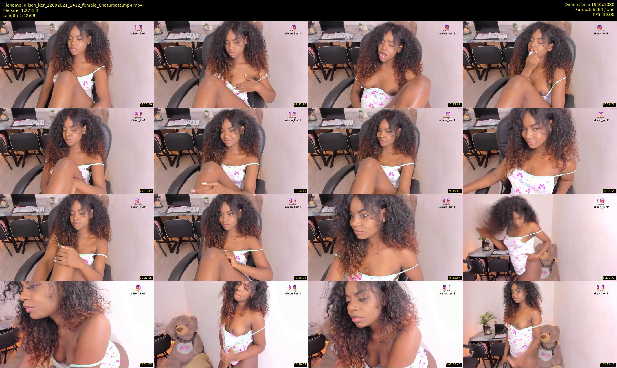 alison_ker — 73 minute Chaturbate female cam show recording, 1080p, Sep 12, 2021