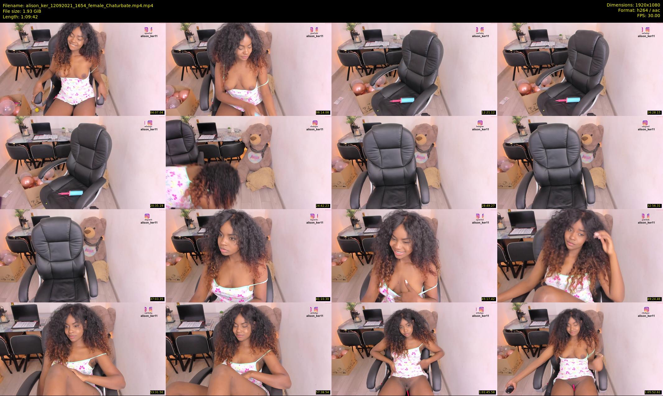 alison_ker — 70 minute Chaturbate female cam show recording, 1080p, Sep 12, 2021