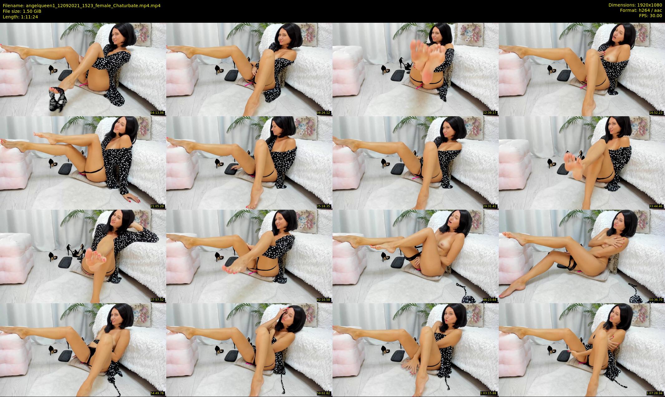 angelqueen1 — 72 minute Chaturbate female cam show recording, 1080p, Sep 12, 2021