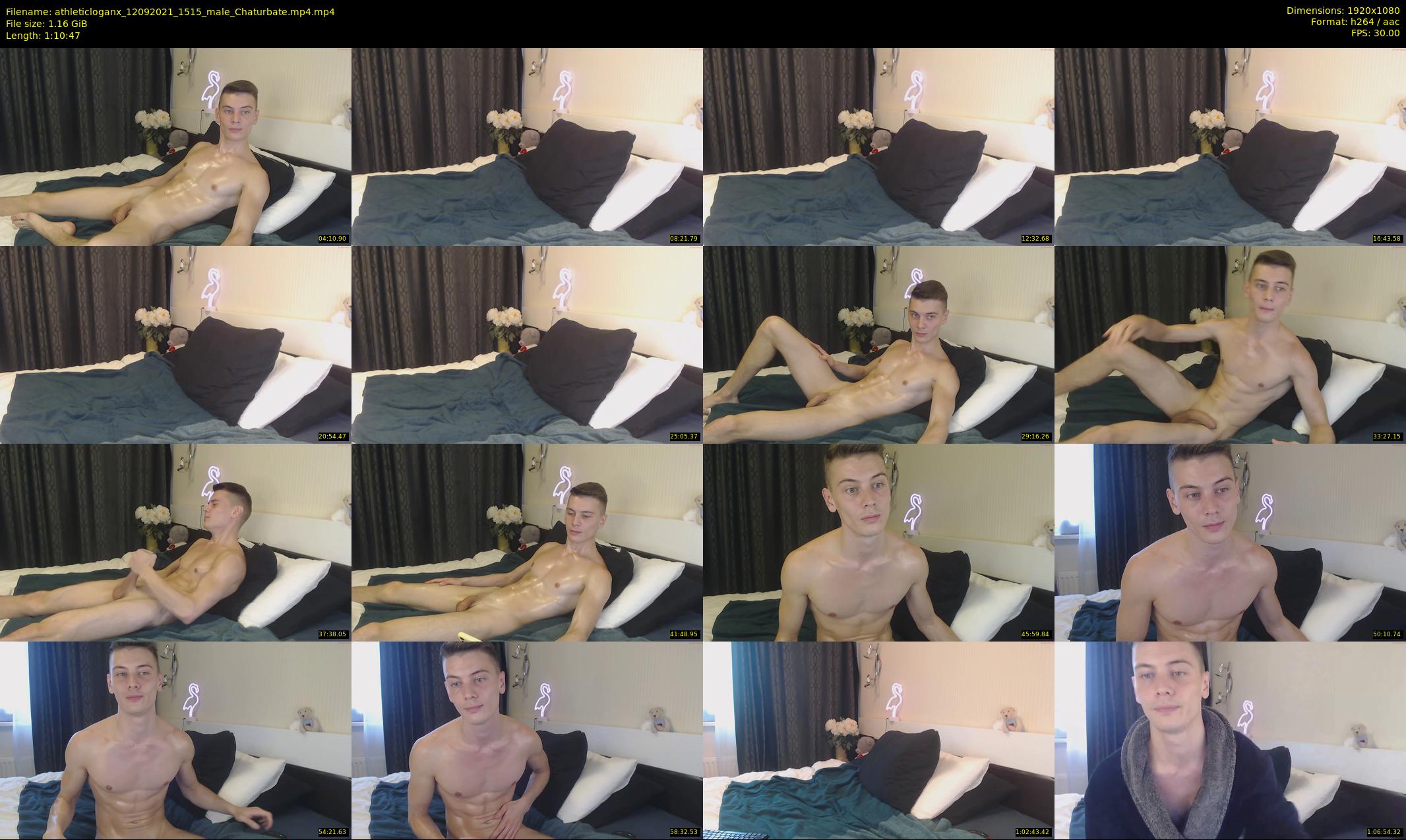 athleticloganx — 71 minute Chaturbate male cam show recording, 1080p, Sep 12, 2021
