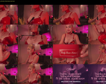 bronnica — 5 minute Chaturbate female cam show recording, 1080p, Sep 12, 2021