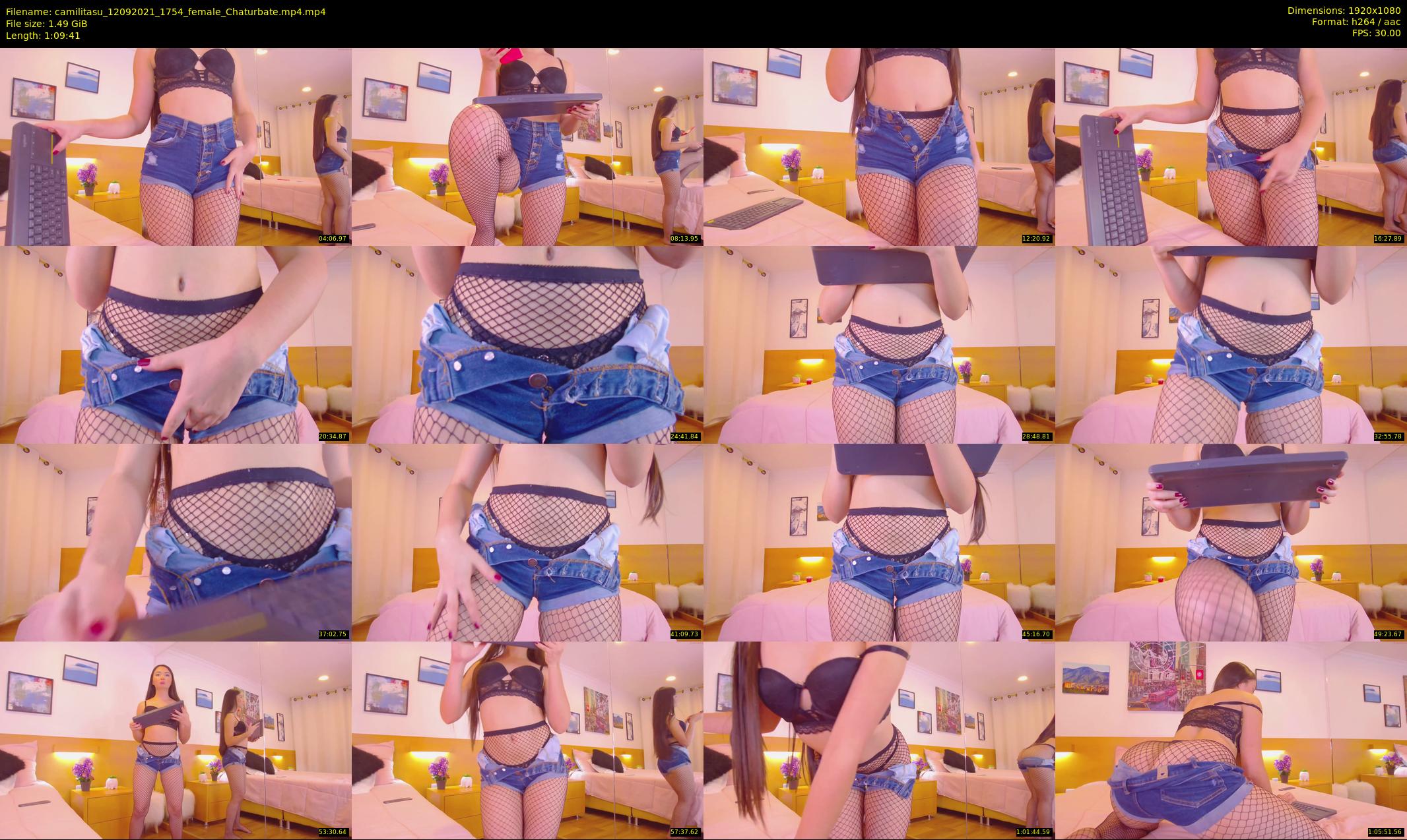 camilitasu — 70 minute Chaturbate female cam show recording, 1080p, Sep 12, 2021