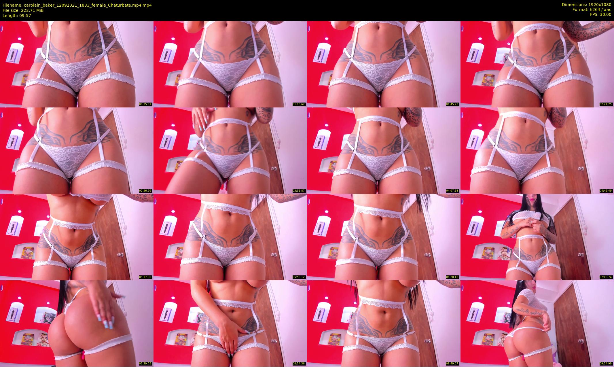 carolain_baker — 10 minute Chaturbate female cam show recording, 1080p, Sep 12, 2021