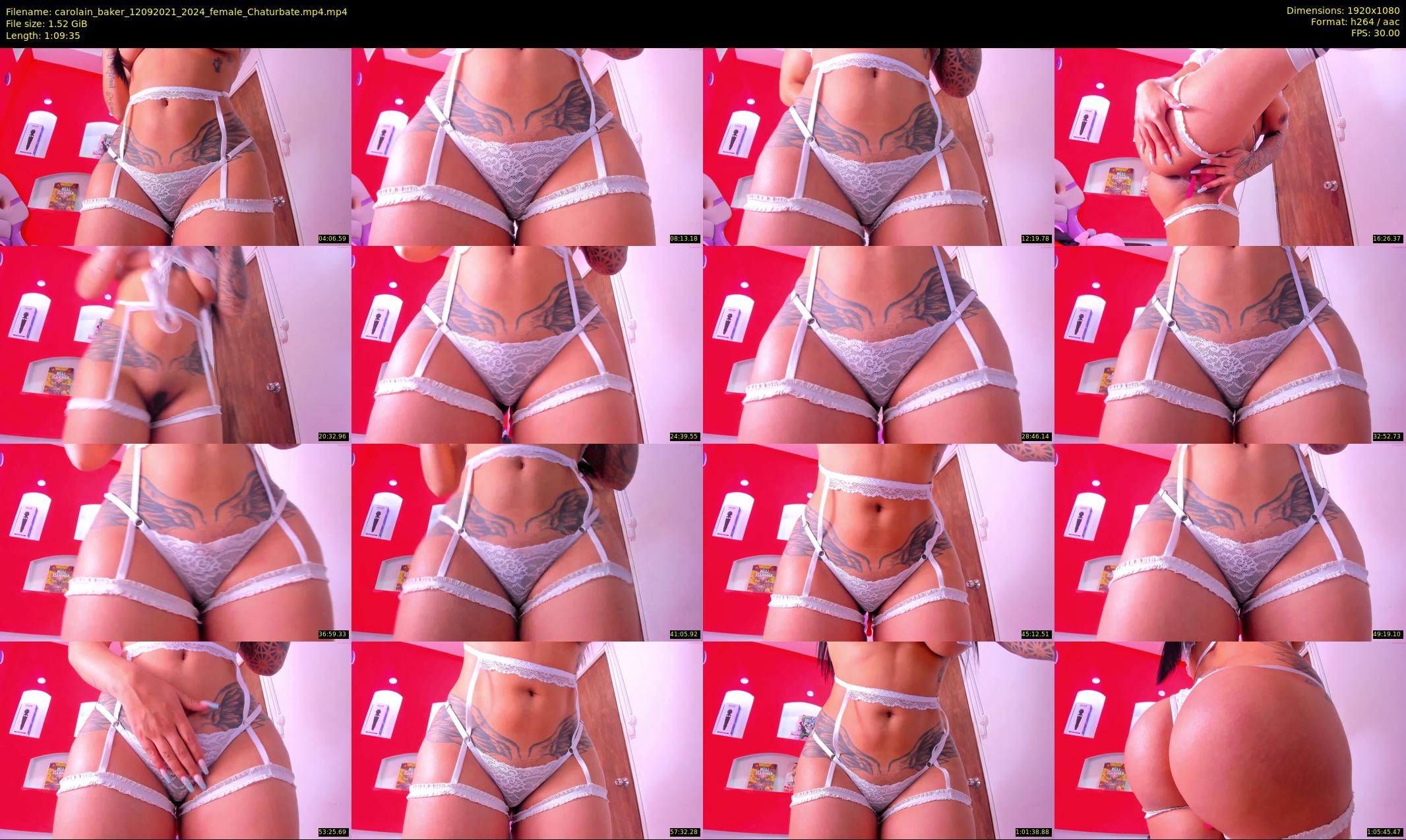 carolain_baker — 70 minute Chaturbate female cam show recording, 1080p, Sep 12, 2021