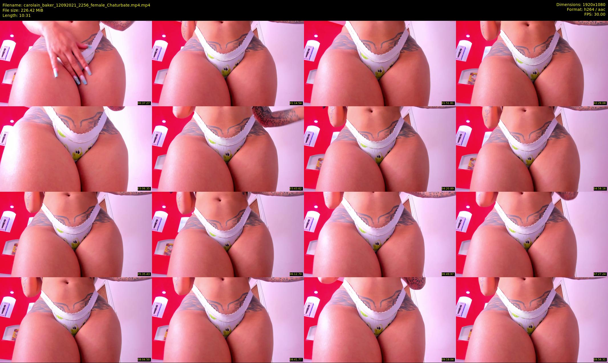 carolain_baker — 11 minute Chaturbate female cam show recording, 1080p, Sep 12, 2021