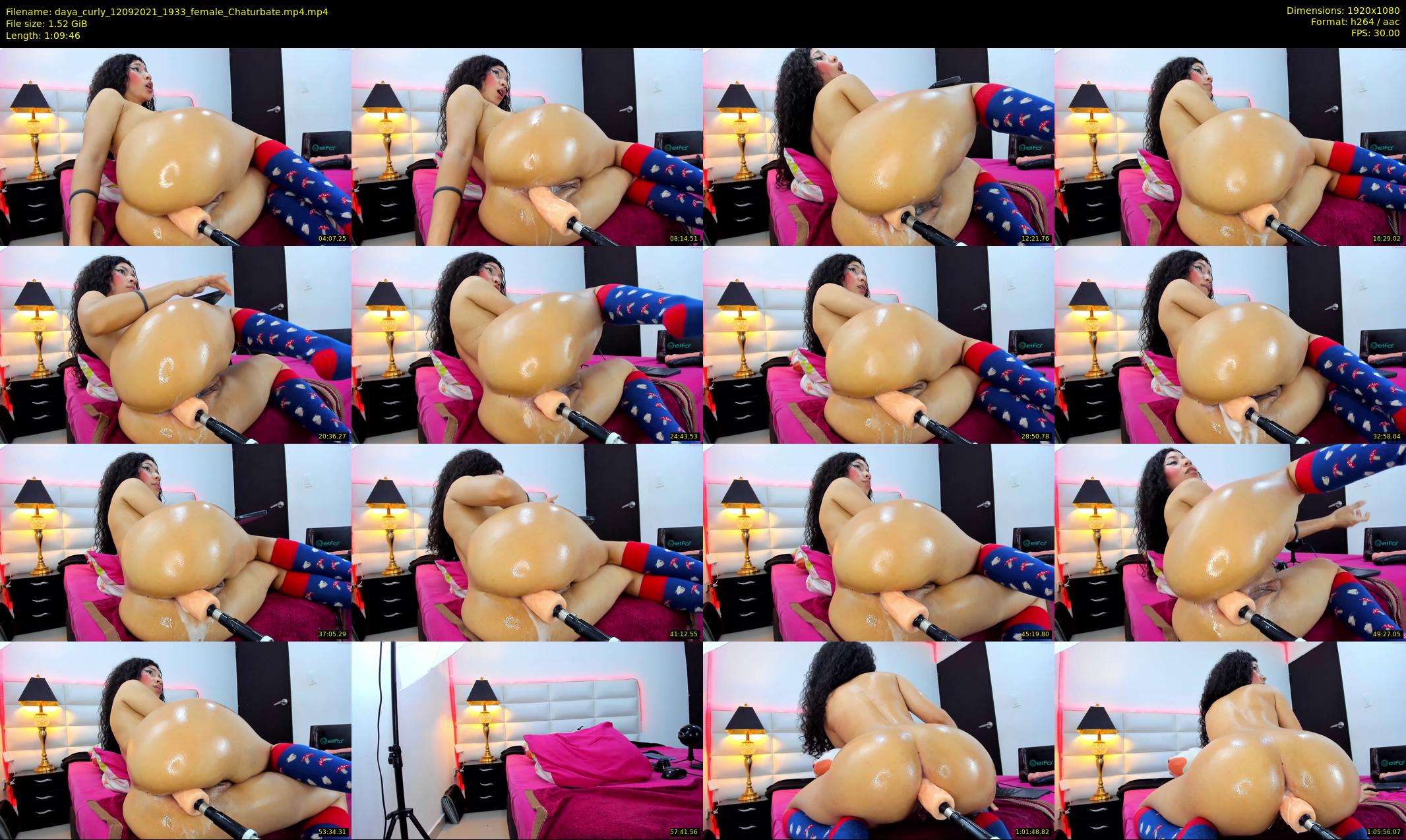 daya_curly — 70 minute Chaturbate female cam show recording, 1080p, Sep 12, 2021