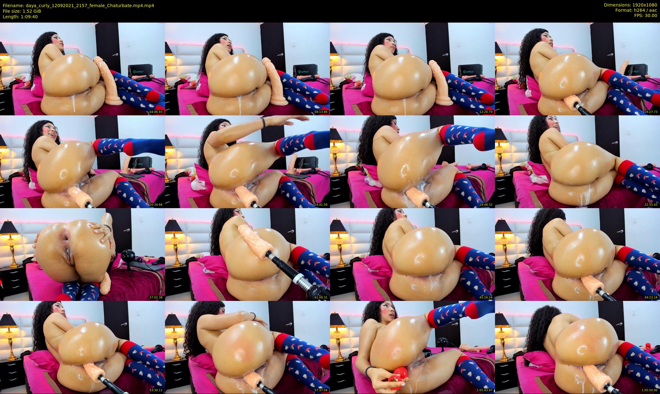 daya_curly — 70 minute Chaturbate female cam show recording, 1080p, Sep 12, 2021