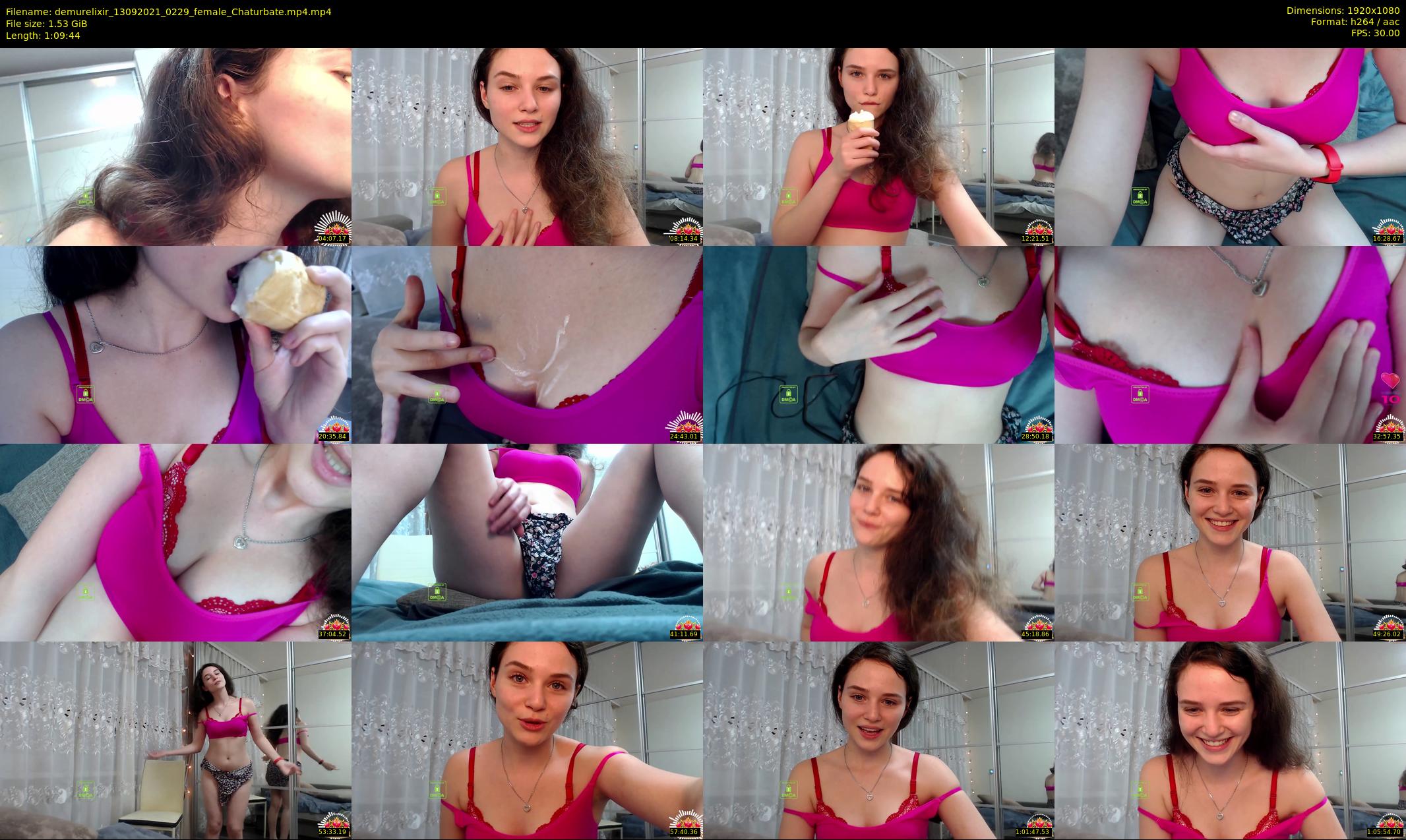 demurelixir — 70 minute Chaturbate female cam show recording, 1080p, Sep 13, 2021