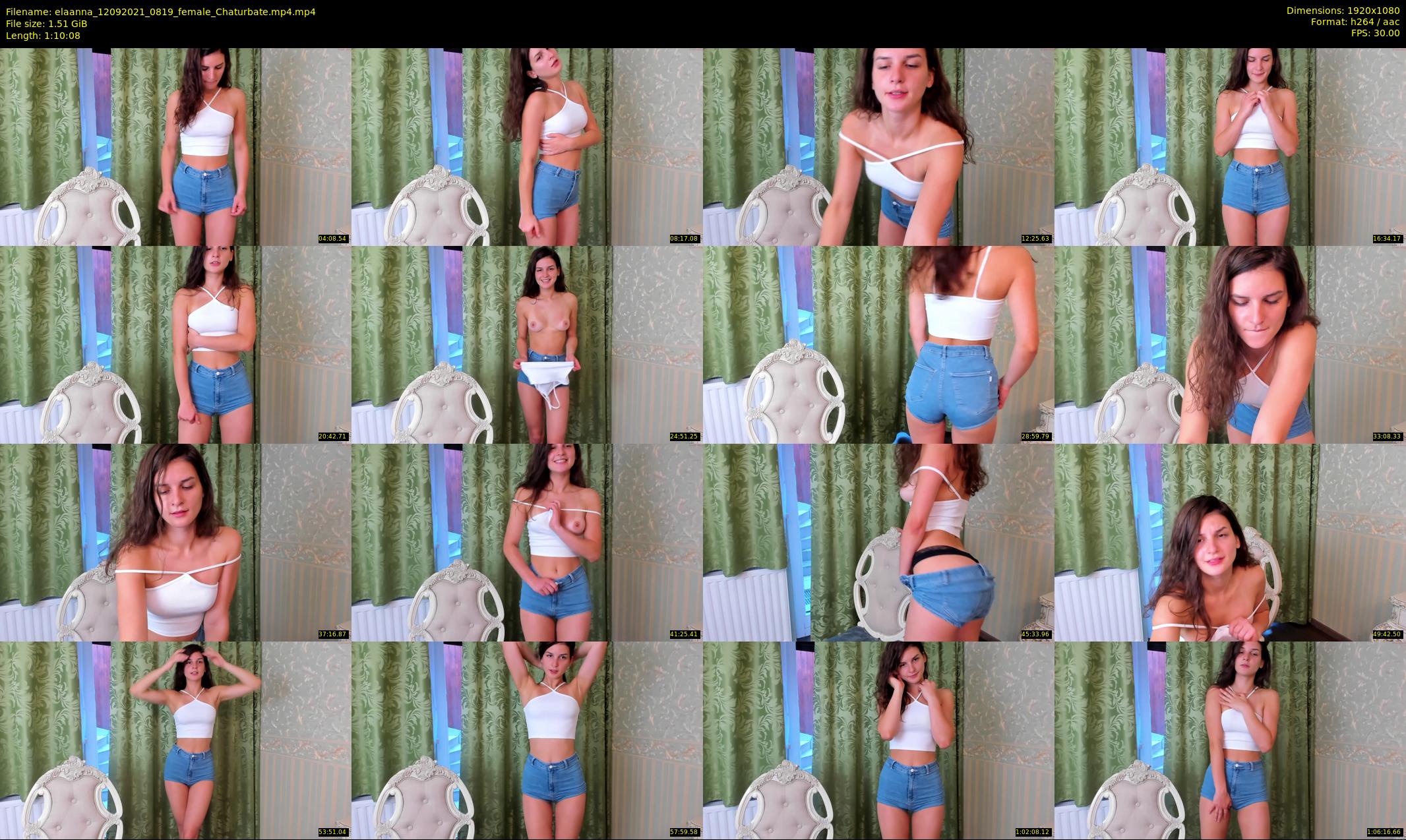 elaanna — 71 minute Chaturbate female cam show recording, 1080p, Sep 12, 2021