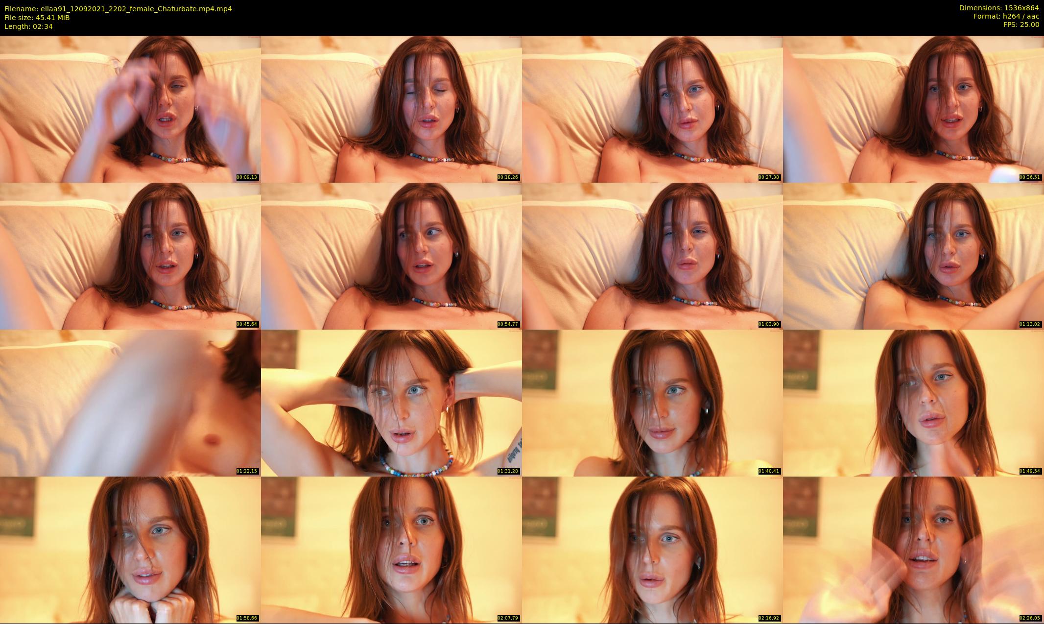 ellaa91 — 3 minute Chaturbate female cam show recording, 720p, Sep 12, 2021