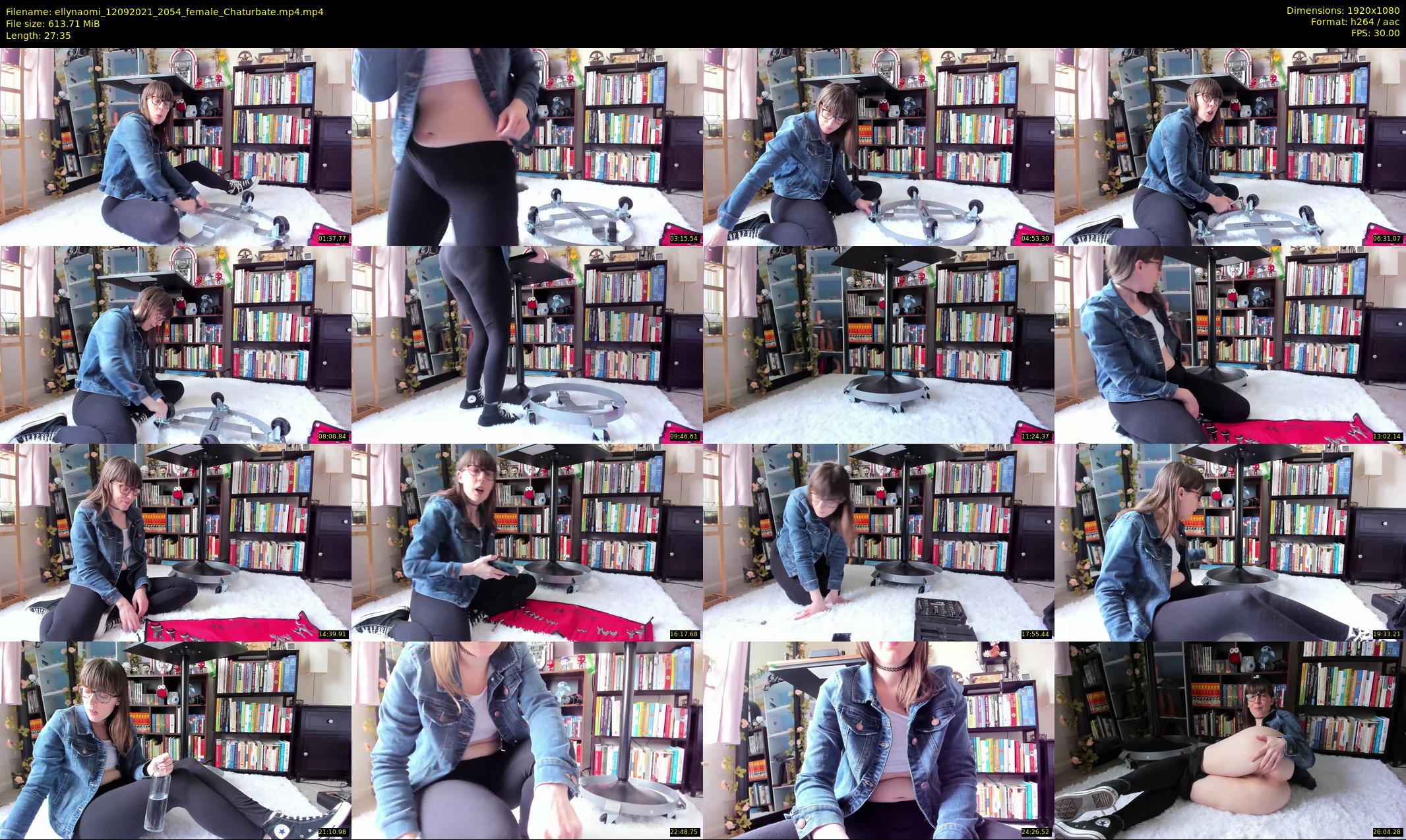 ellynaomi — 28 minute Chaturbate female cam show recording, 1080p, Sep 12, 2021